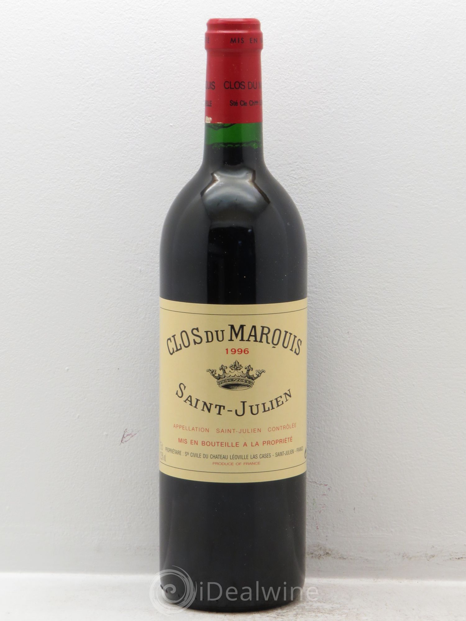 Clos du Marquis 1996 - Lot de 12 bouteilles - 0