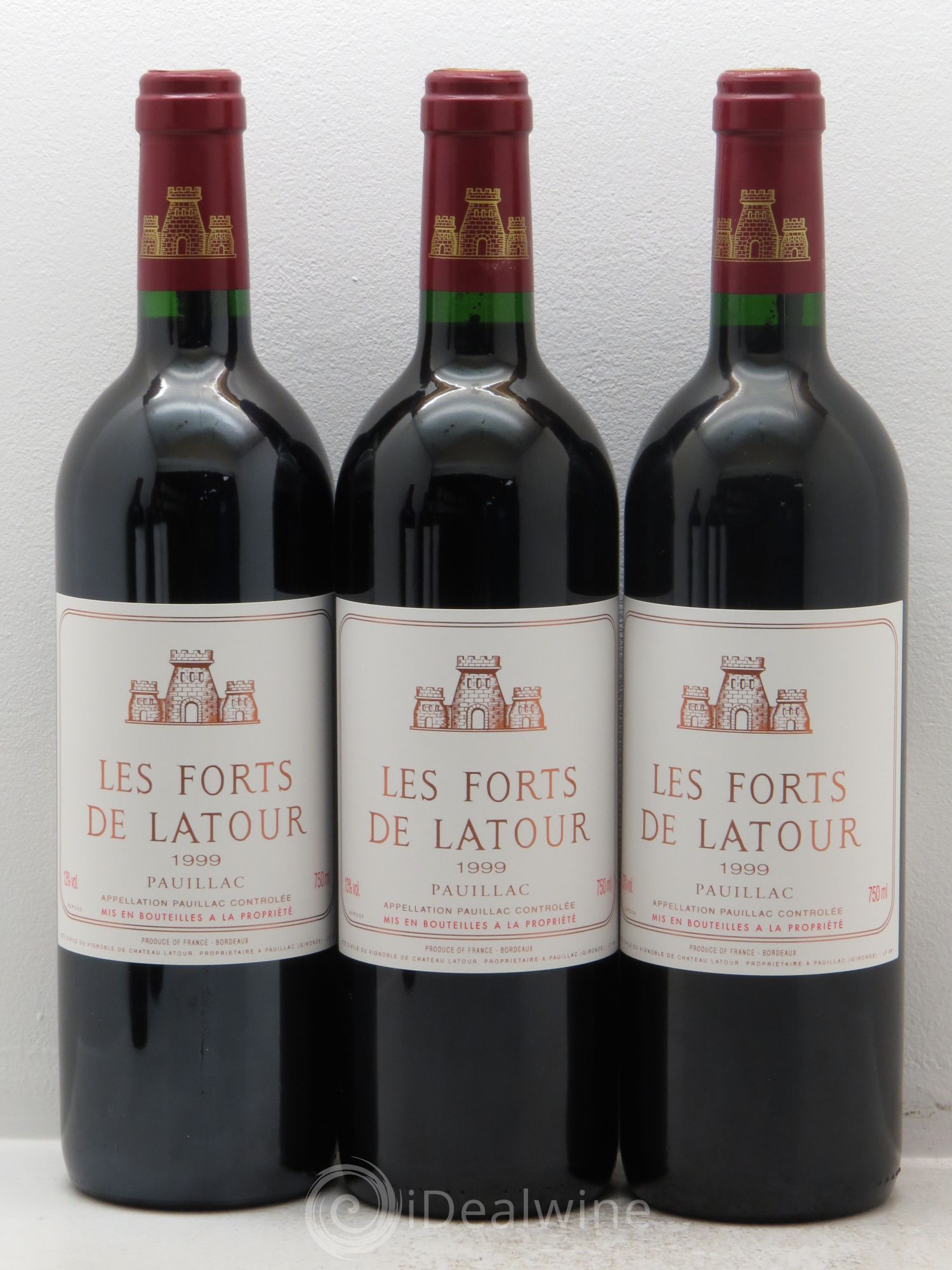 Les Forts de Latour Second Vin 1999 - Lot de 12 bouteilles - 1