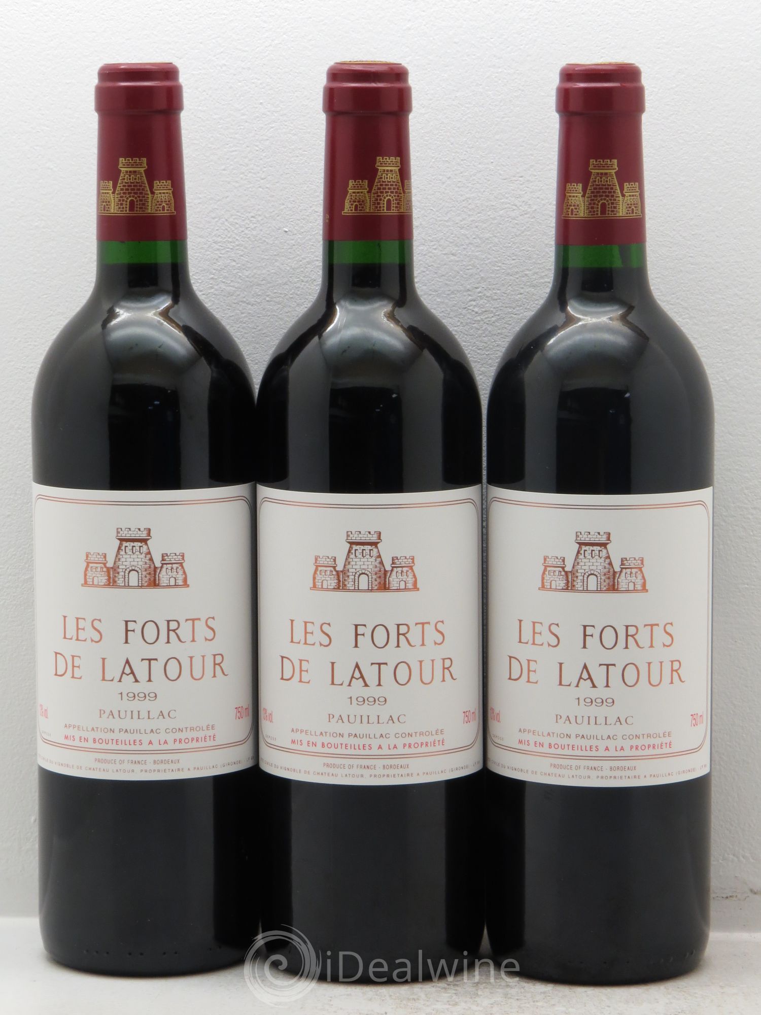 Les Forts de Latour Second Vin 1999 - Lot de 12 bouteilles - 3