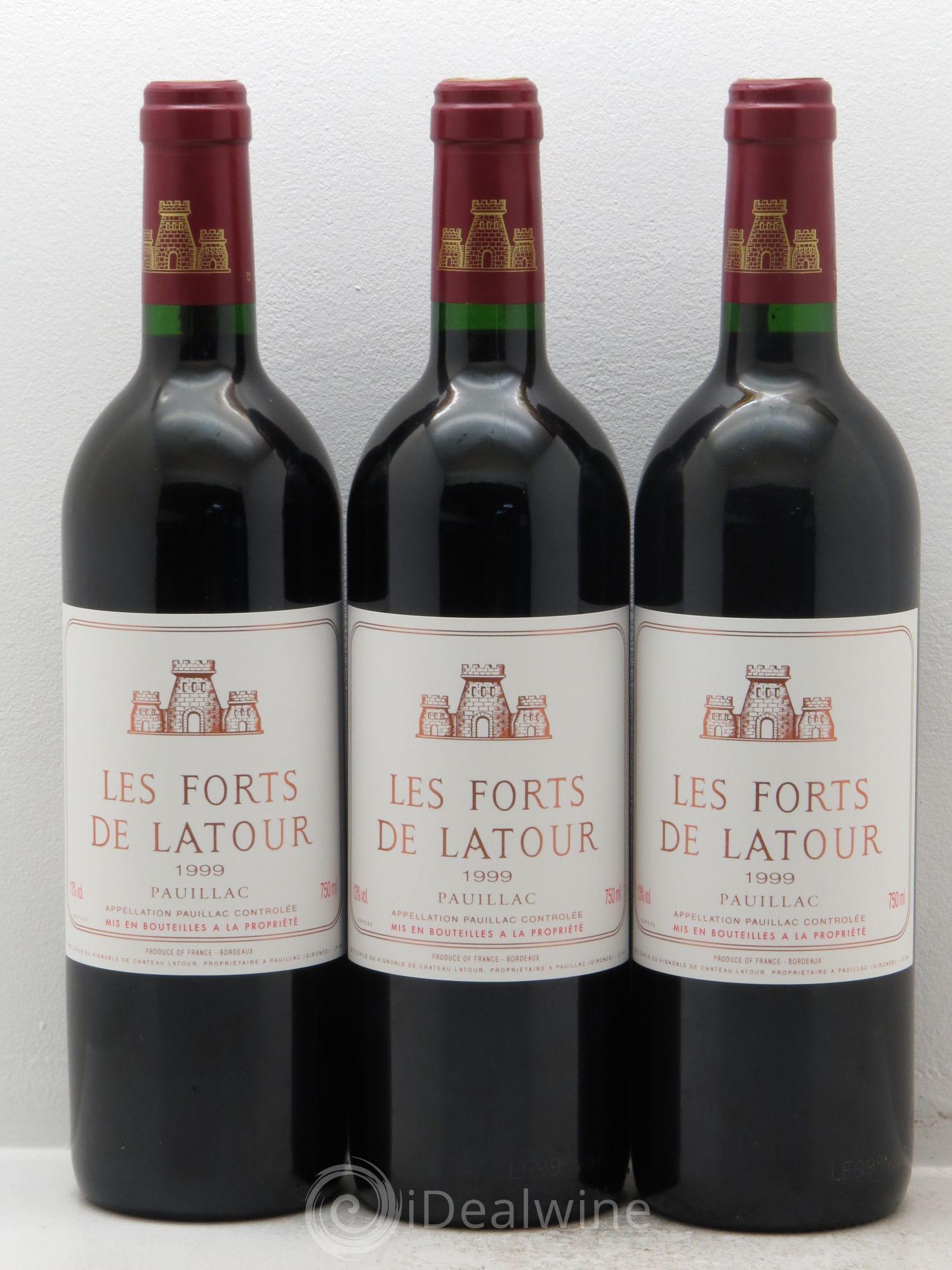 Les Forts de Latour Second Vin 1999 - Lot de 12 bouteilles - 4