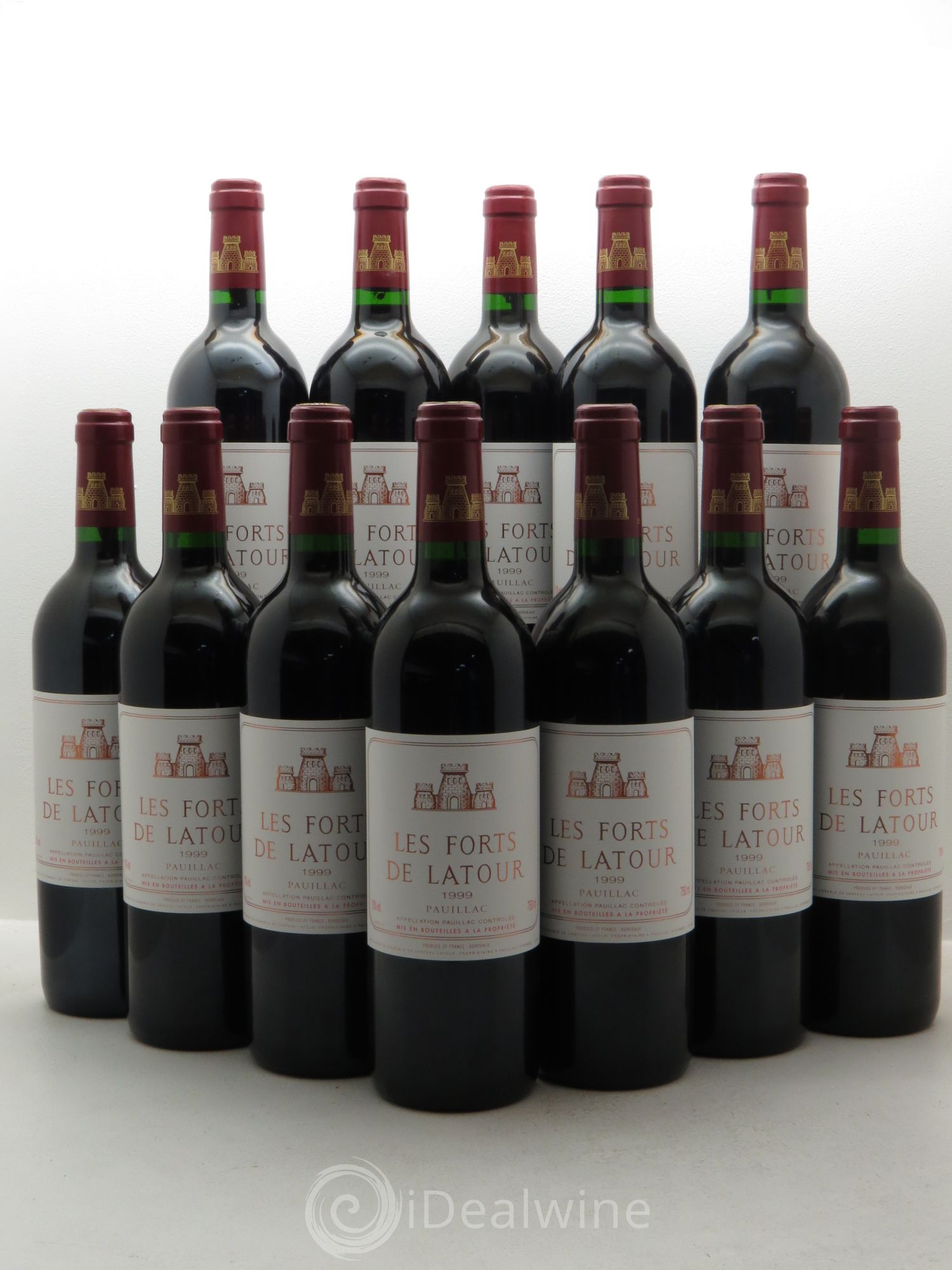 Les Forts de Latour Second Vin 1999 - Lot de 12 bouteilles - 0