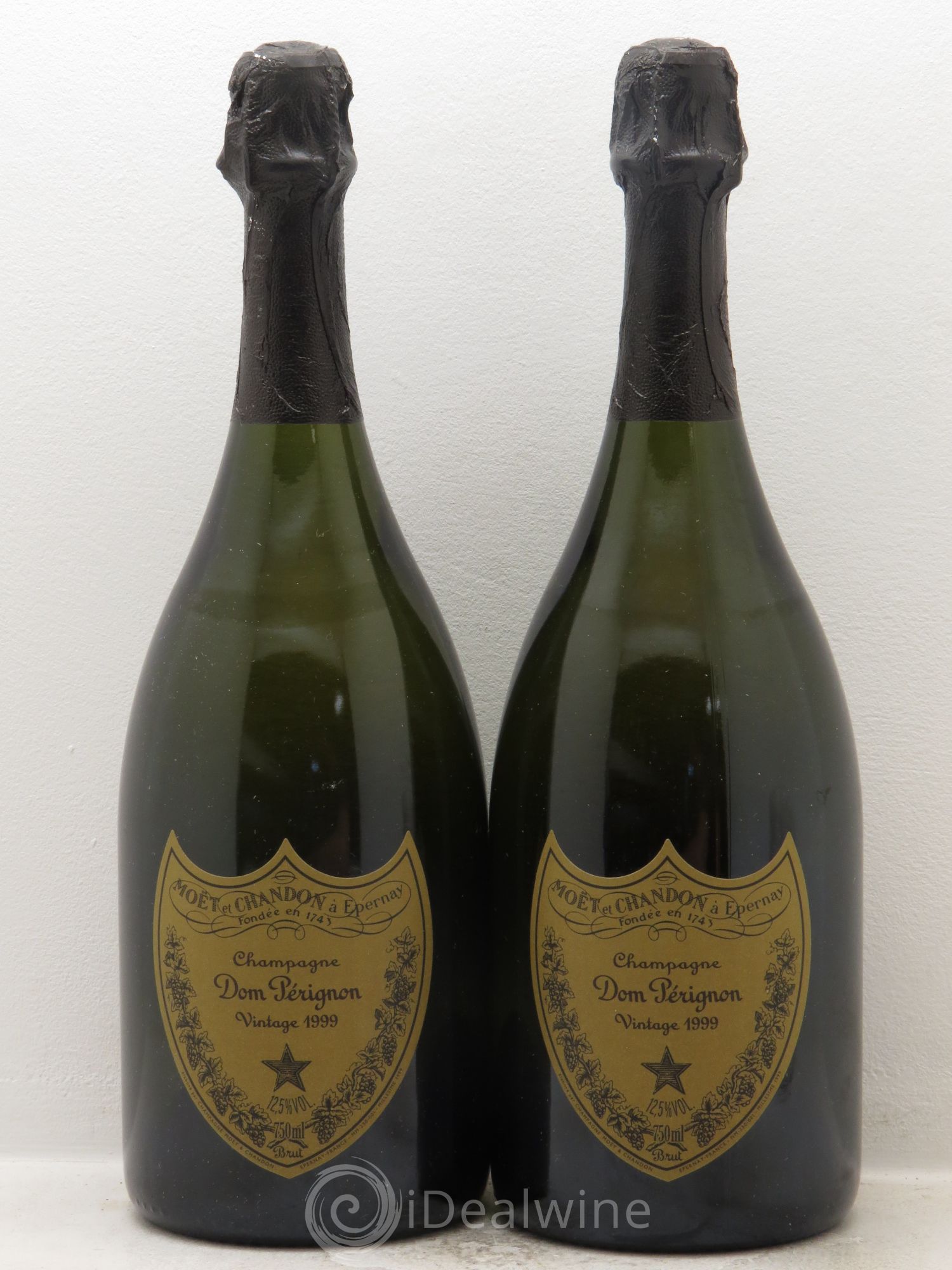Brut Dom Pérignon 1999 - Lot de 2 bouteilles - 0