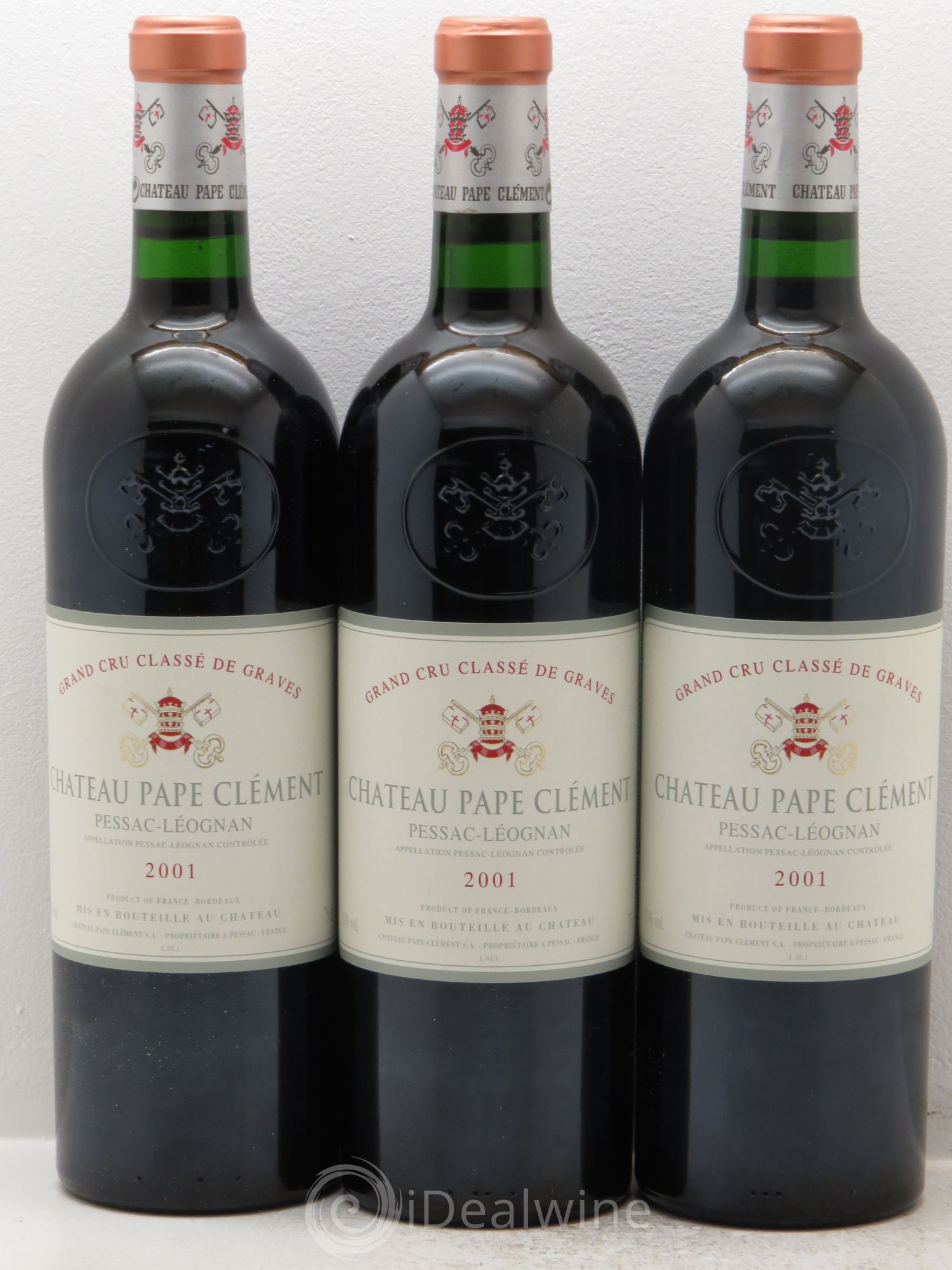Château Pape Clément Cru Classé de Graves 2001 - Lot de 12 bouteilles - 4