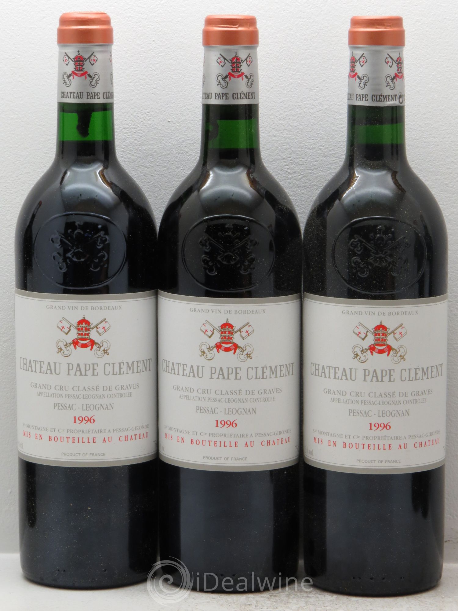 Château Pape Clément Cru Classé de Graves 1996 - Lot de 12 bouteilles - 3