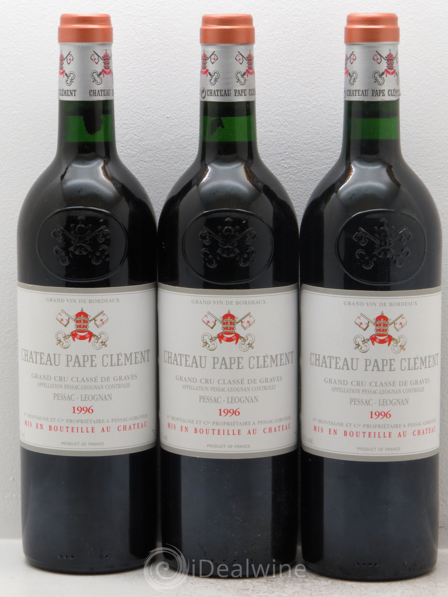 Château Pape Clément Cru Classé de Graves 1996 - Lot de 12 bouteilles - 4