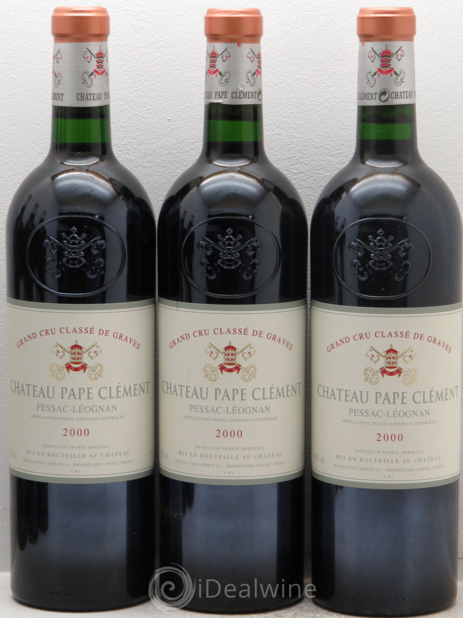 Château Pape Clément Cru Classé de Graves 2000 - Lot de 12 bouteilles - 3
