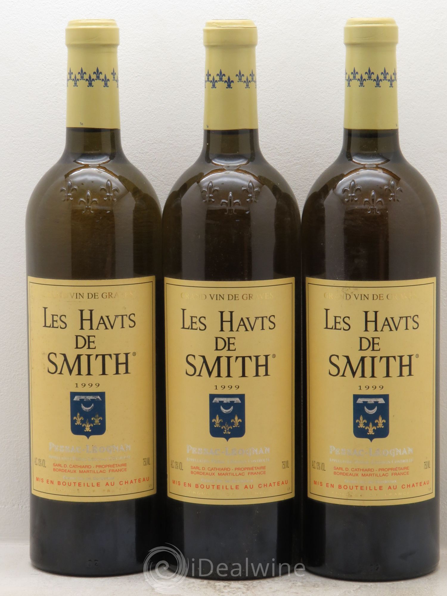 Les Hauts de Smith Second Vin 1999 - Lot de 3 bouteilles - 0