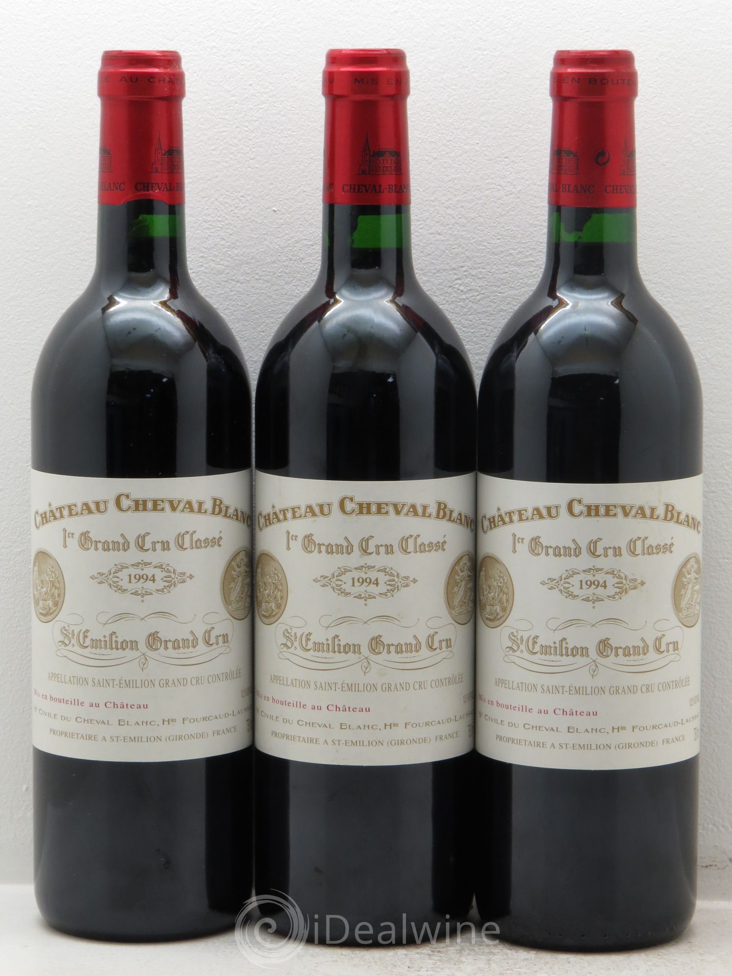 Château Cheval Blanc 1er Grand Cru Classé A 1994 - Lot de 12 bouteilles - 2