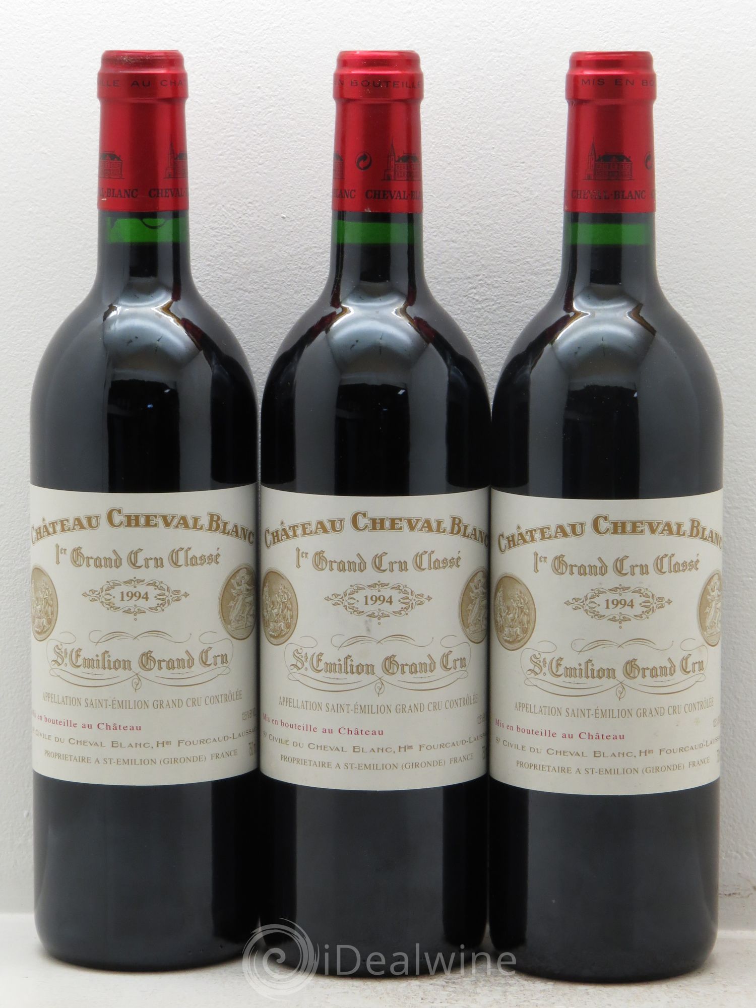 Château Cheval Blanc 1er Grand Cru Classé A 1994 - Lot de 12 bouteilles - 3