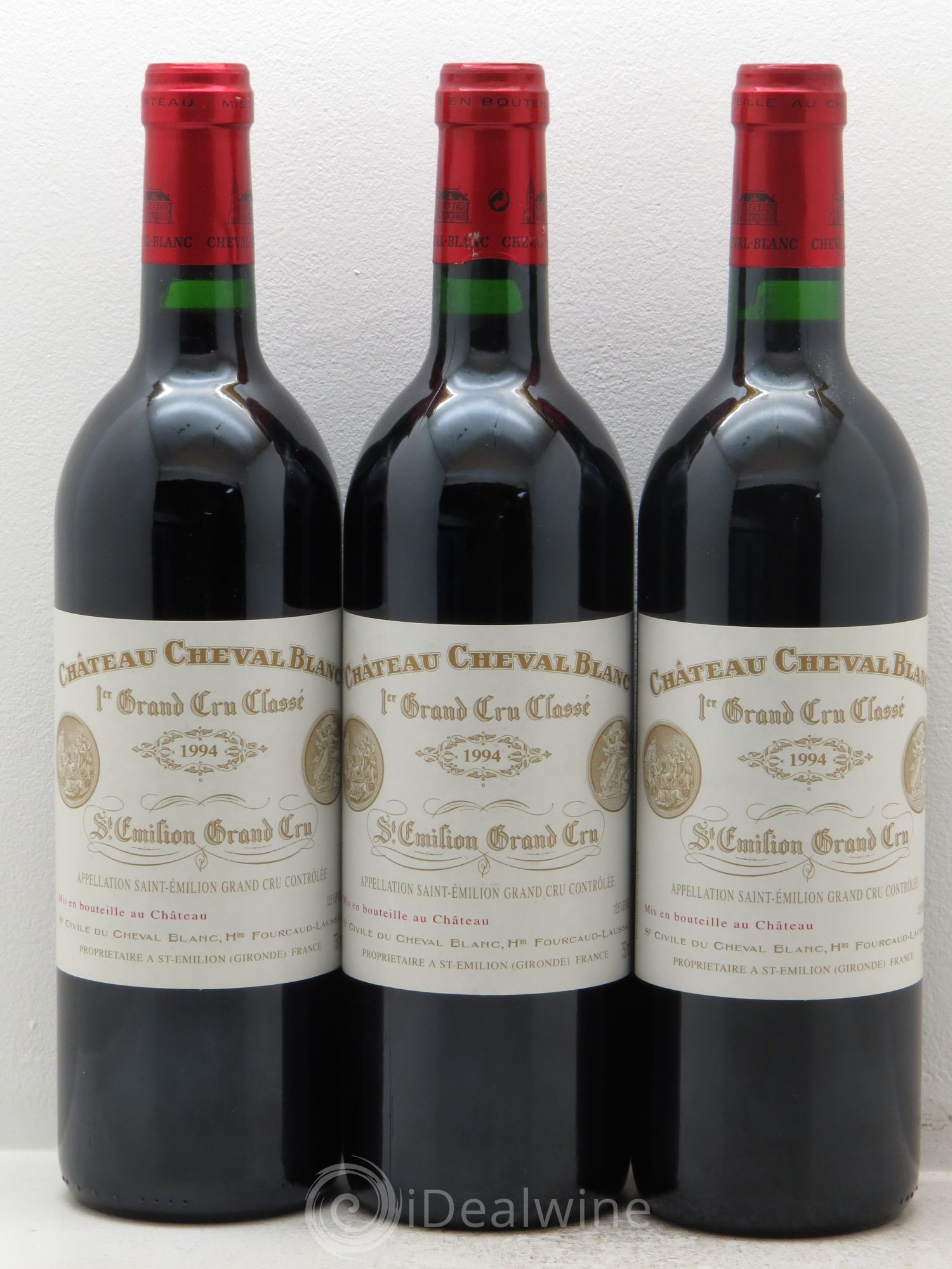 Château Cheval Blanc 1er Grand Cru Classé A 1994 - Lot de 12 bouteilles - 4