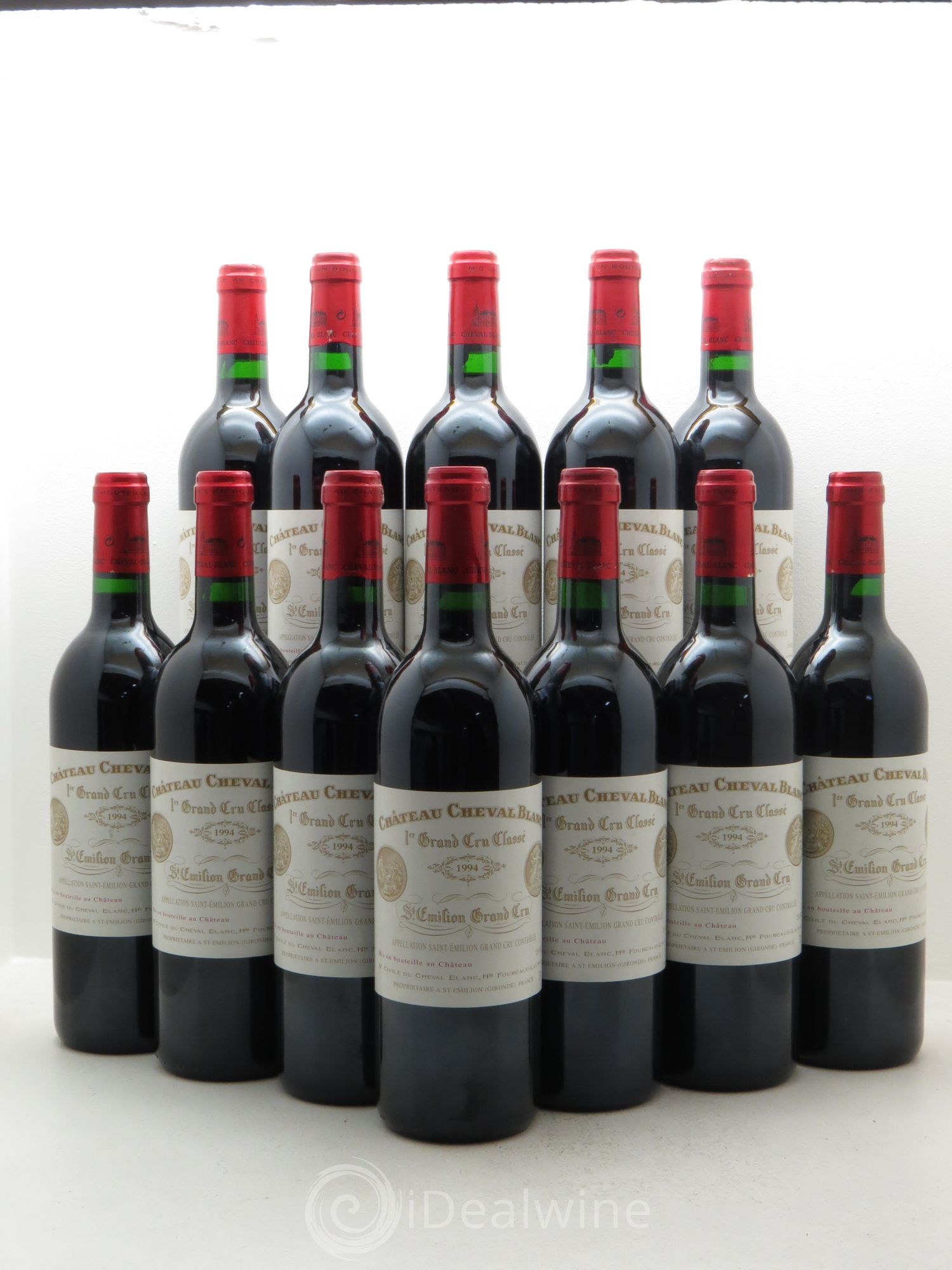Château Cheval Blanc 1er Grand Cru Classé A 1994 - Lot de 12 bouteilles - 0