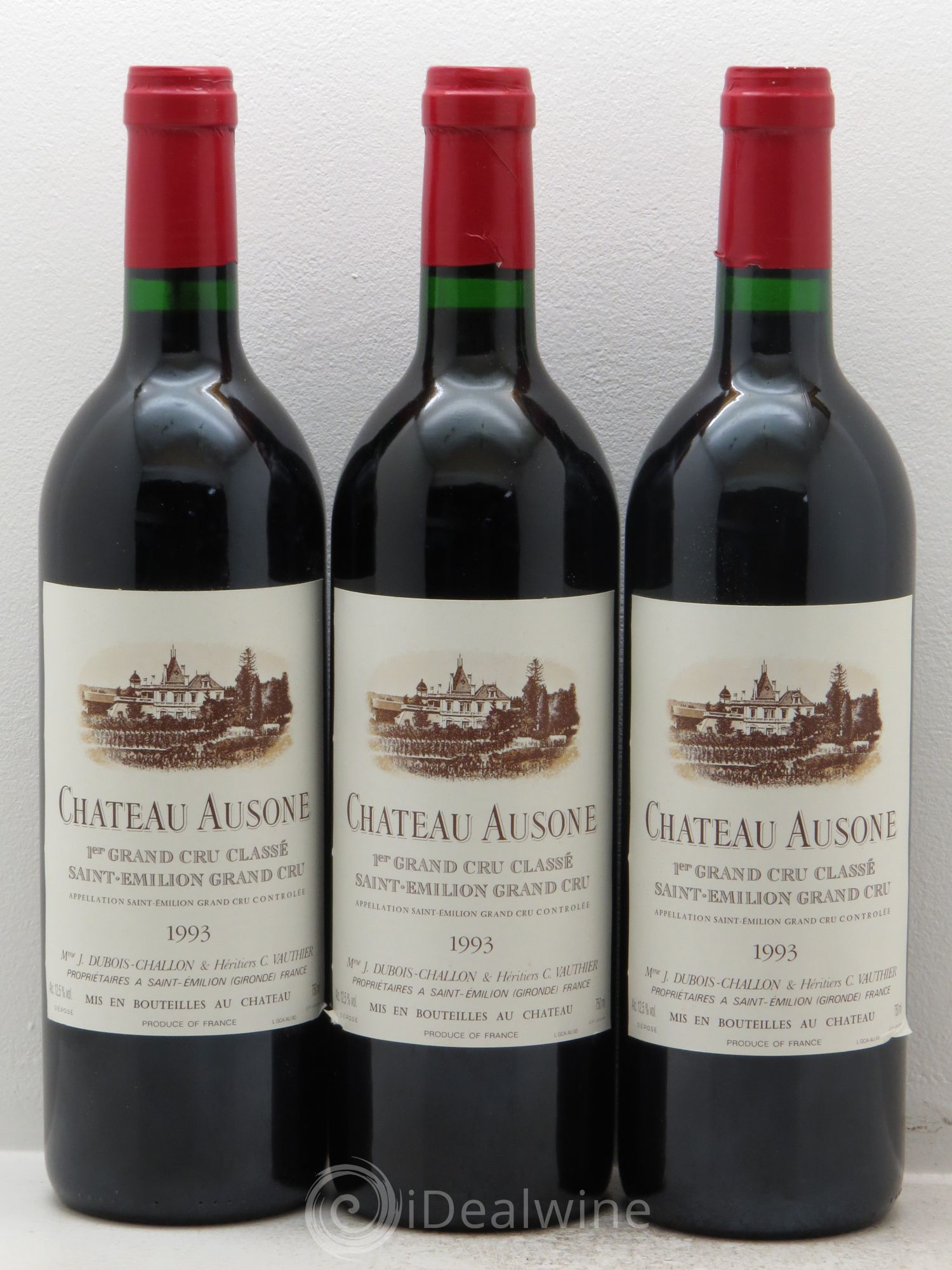 Château Ausone 1er Grand Cru Classé A 1993 - Lot de 12 bouteilles - 2