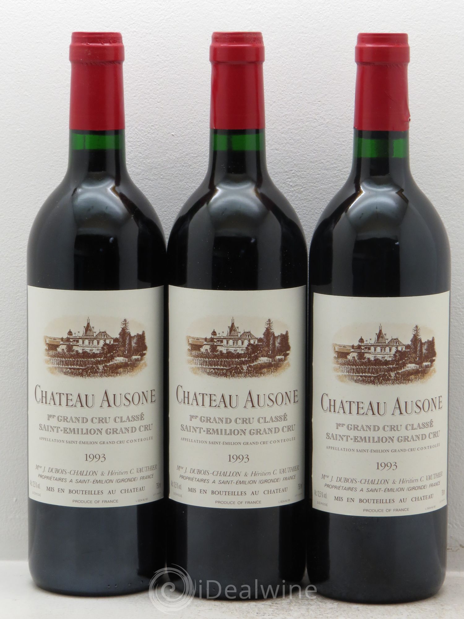 Château Ausone 1er Grand Cru Classé A 1993 - Lot de 12 bouteilles - 3