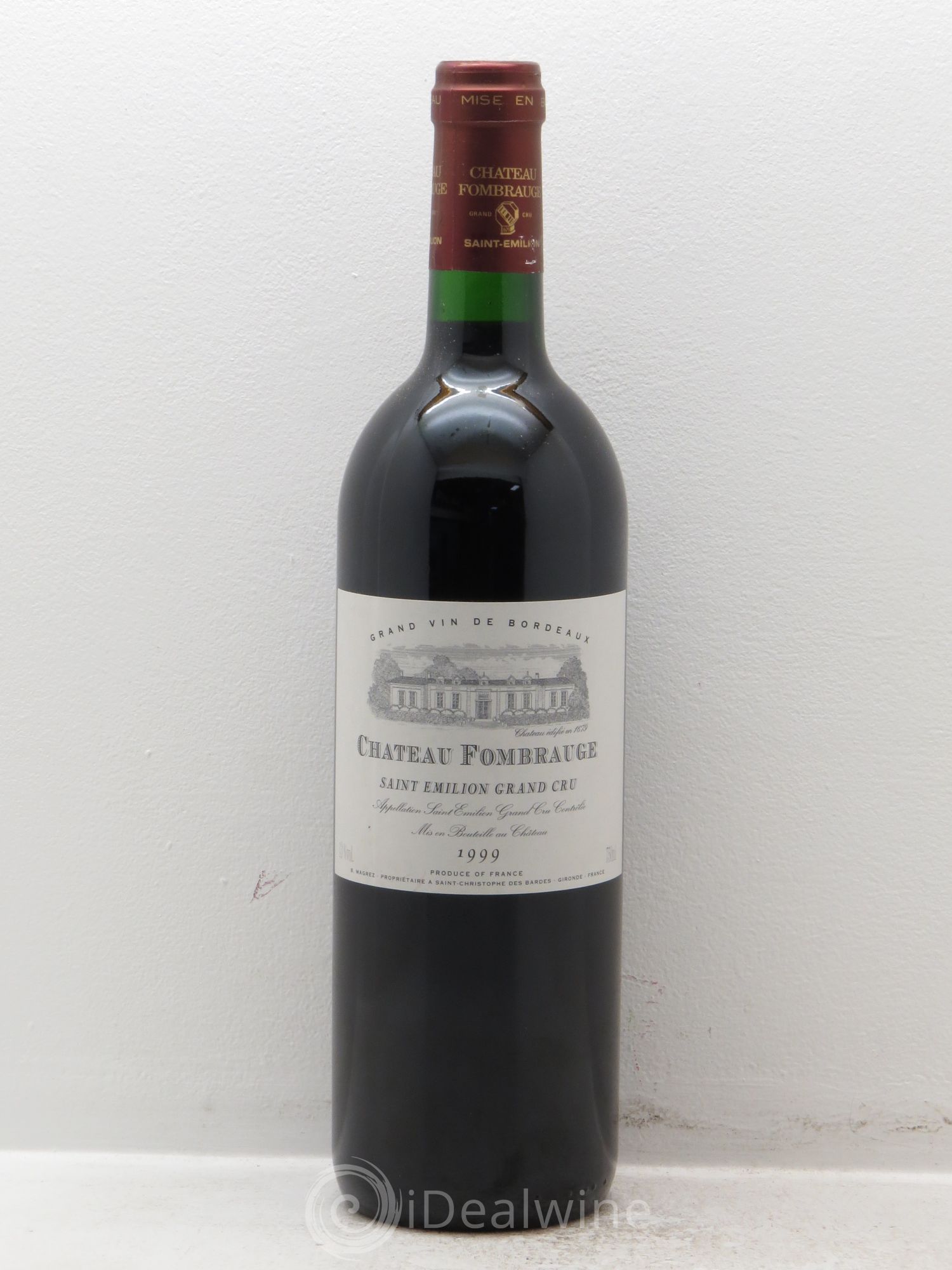 Château Fombrauge Grand Cru Classé 1999 - Lot de 6 bouteilles - 0