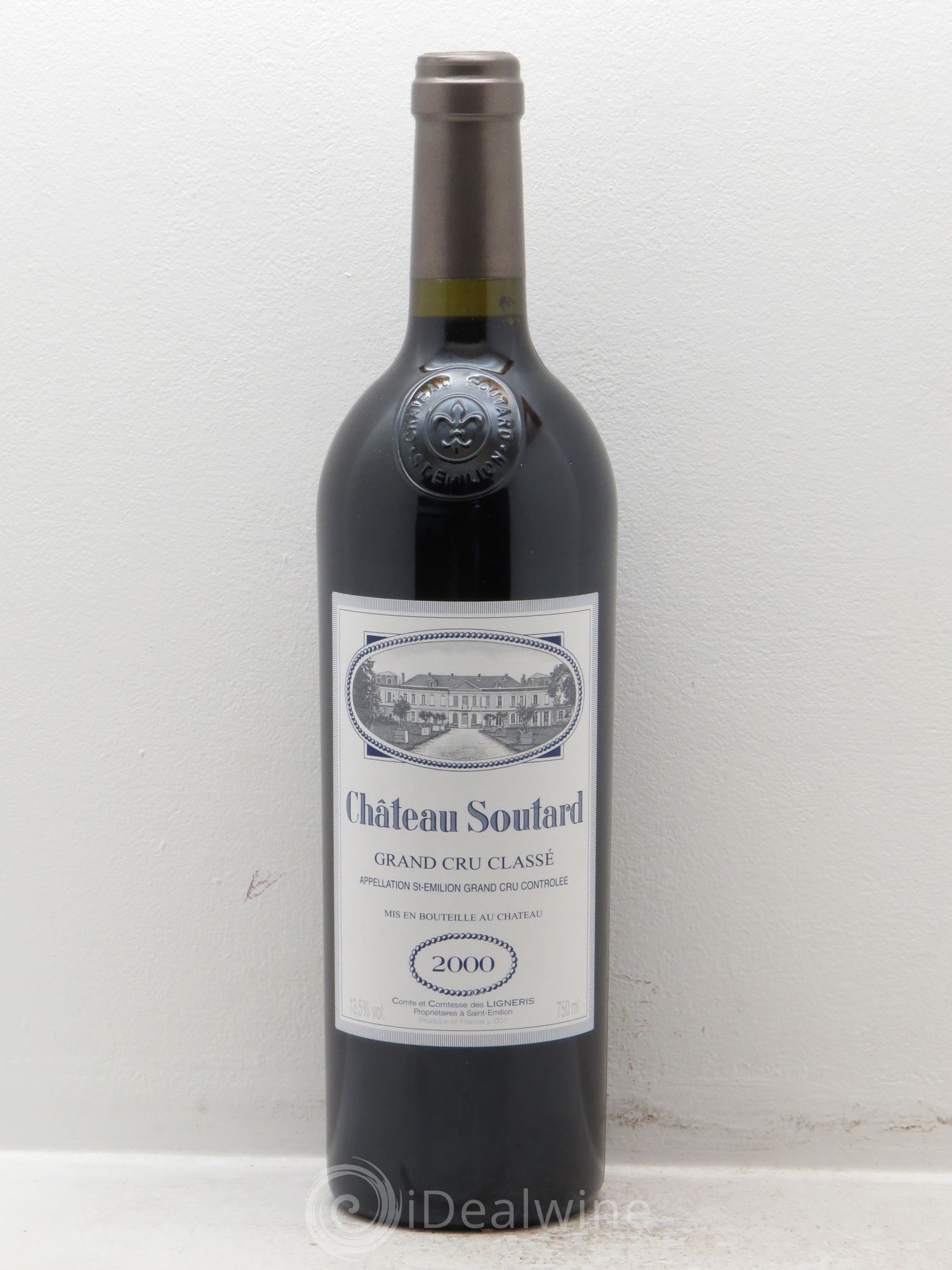 Château Soutard Grand Cru Classé 2000 - Lot de 12 bouteilles - 0