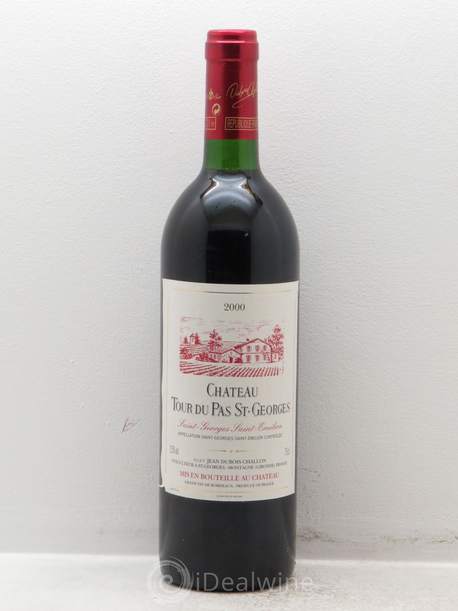 Bordeaux Château Tour du Pas Saint Georges 2000 - Posten von 12 Flaschen - 0