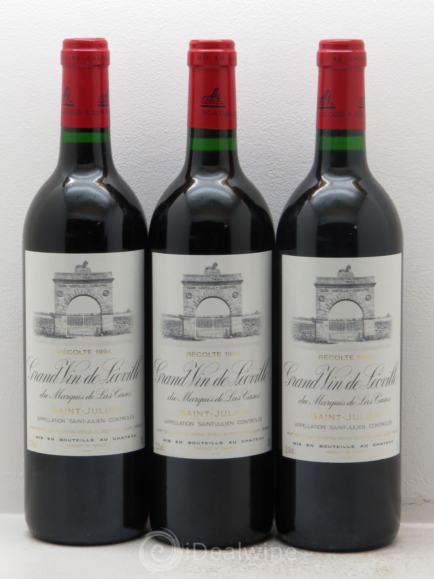Château Léoville Las Cases 2ème Grand Cru Classé 1994 - Lot de 12 bouteilles - 1