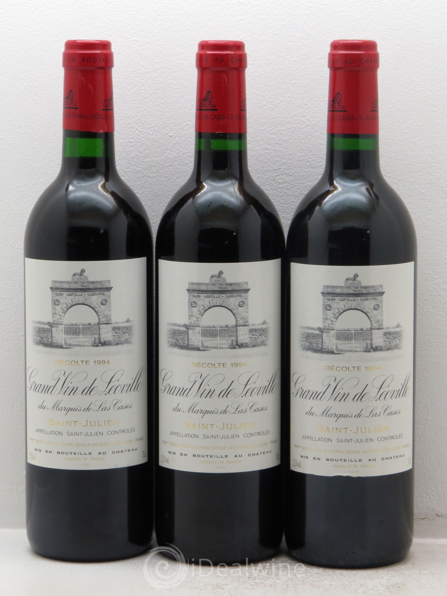 Château Léoville Las Cases 2ème Grand Cru Classé 1994 - Lot de 12 bouteilles - 2