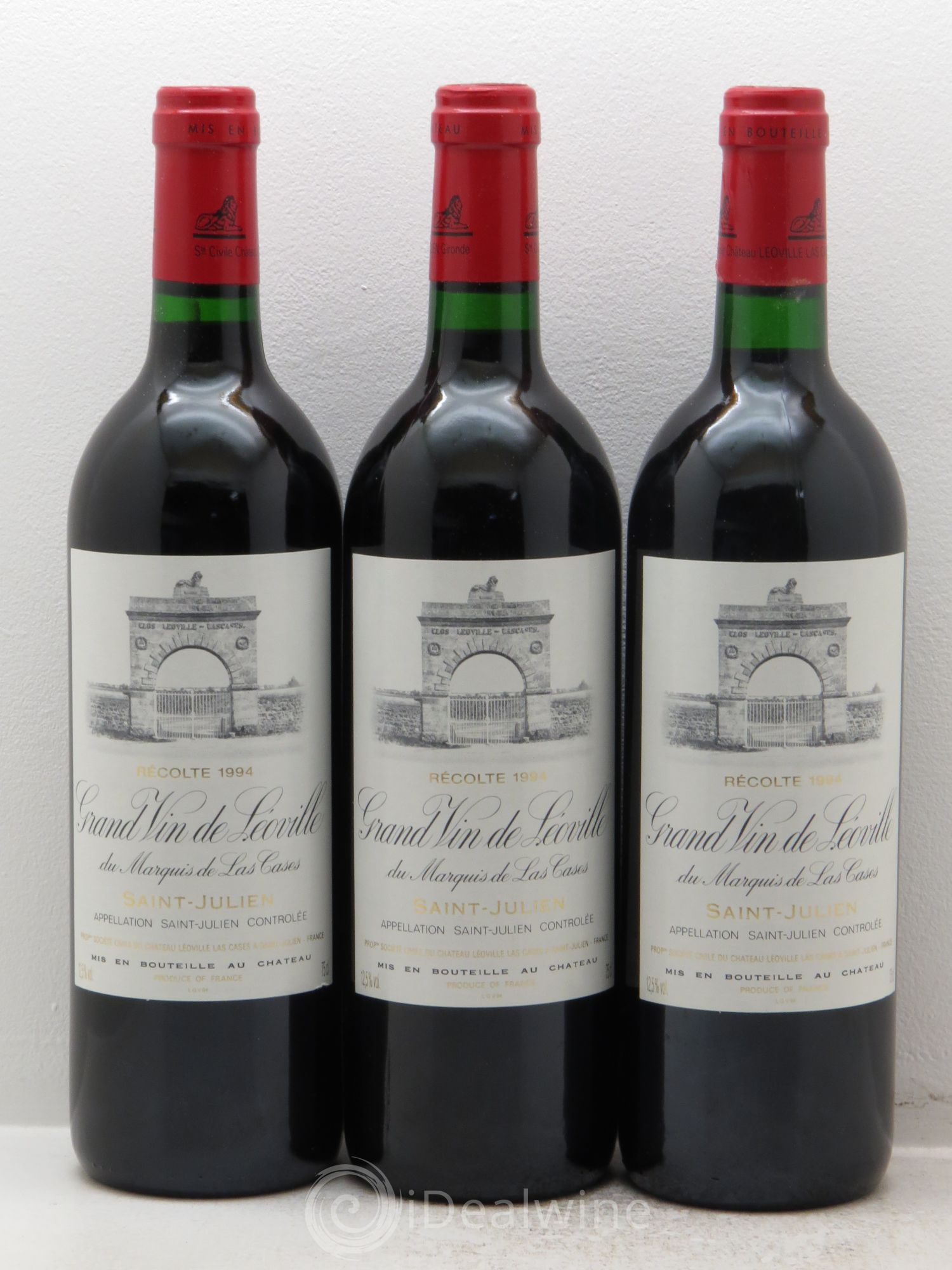 Château Léoville Las Cases 2ème Grand Cru Classé 1994 - Lot de 12 bouteilles - 3