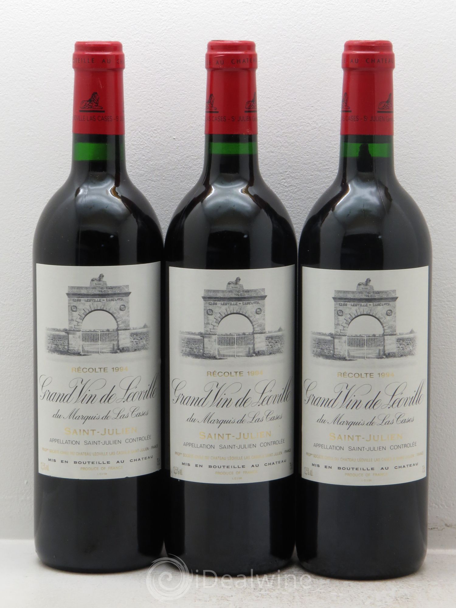 Château Léoville Las Cases 2ème Grand Cru Classé 1994 - Lot de 12 bouteilles - 4