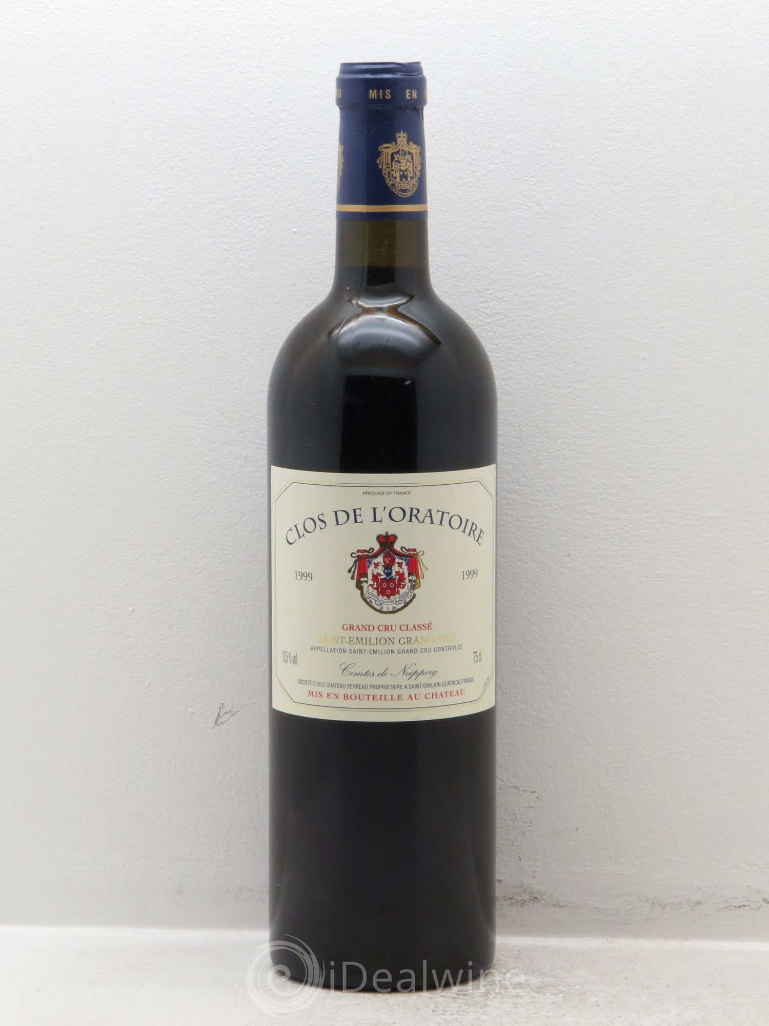 Clos de l'Oratoire Grand Cru Classé 1999 - Lot de 12 bouteilles - 0