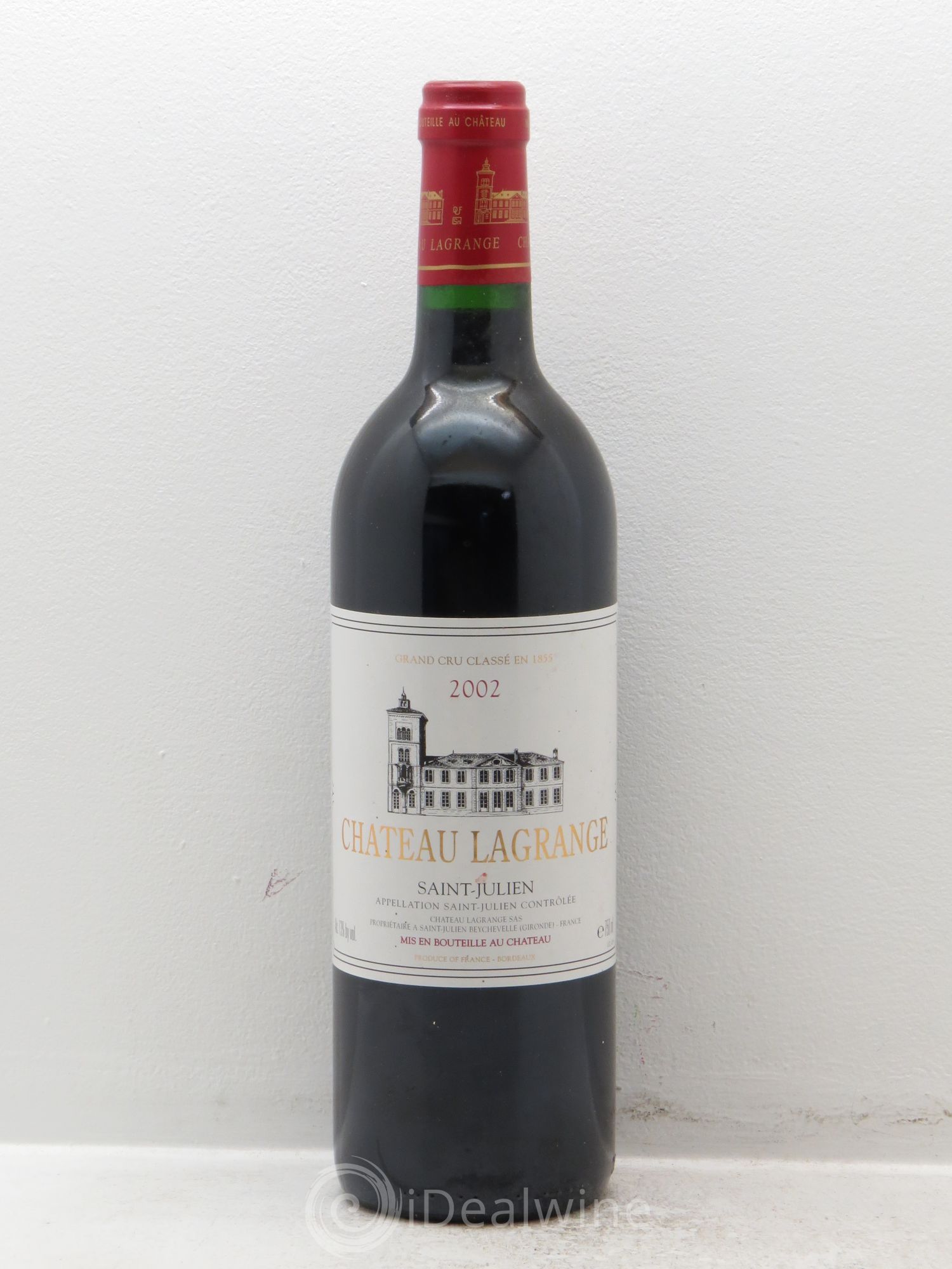 Château Lagrange 3ème Grand Cru Classé 2002 - Lot de 12 bouteilles - 0
