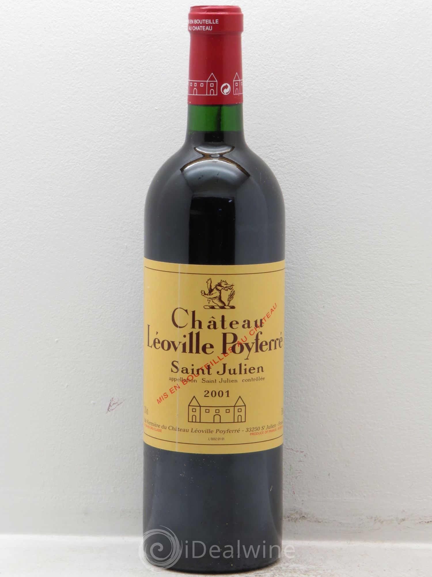 Château Léoville Poyferré 2ème Grand Cru Classé 2001 - Lot de 12 bouteilles - 0