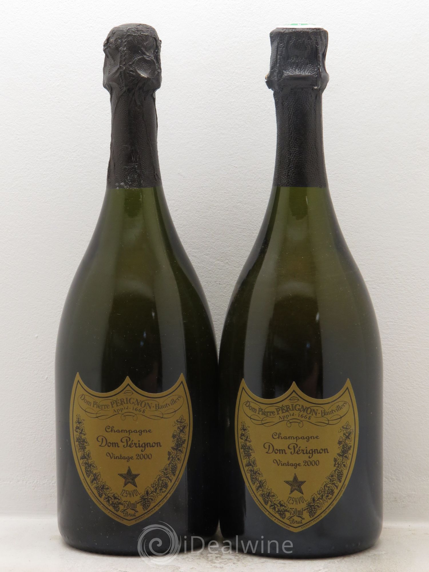 Brut Dom Pérignon 2000 - Lot de 2 bouteilles - 0