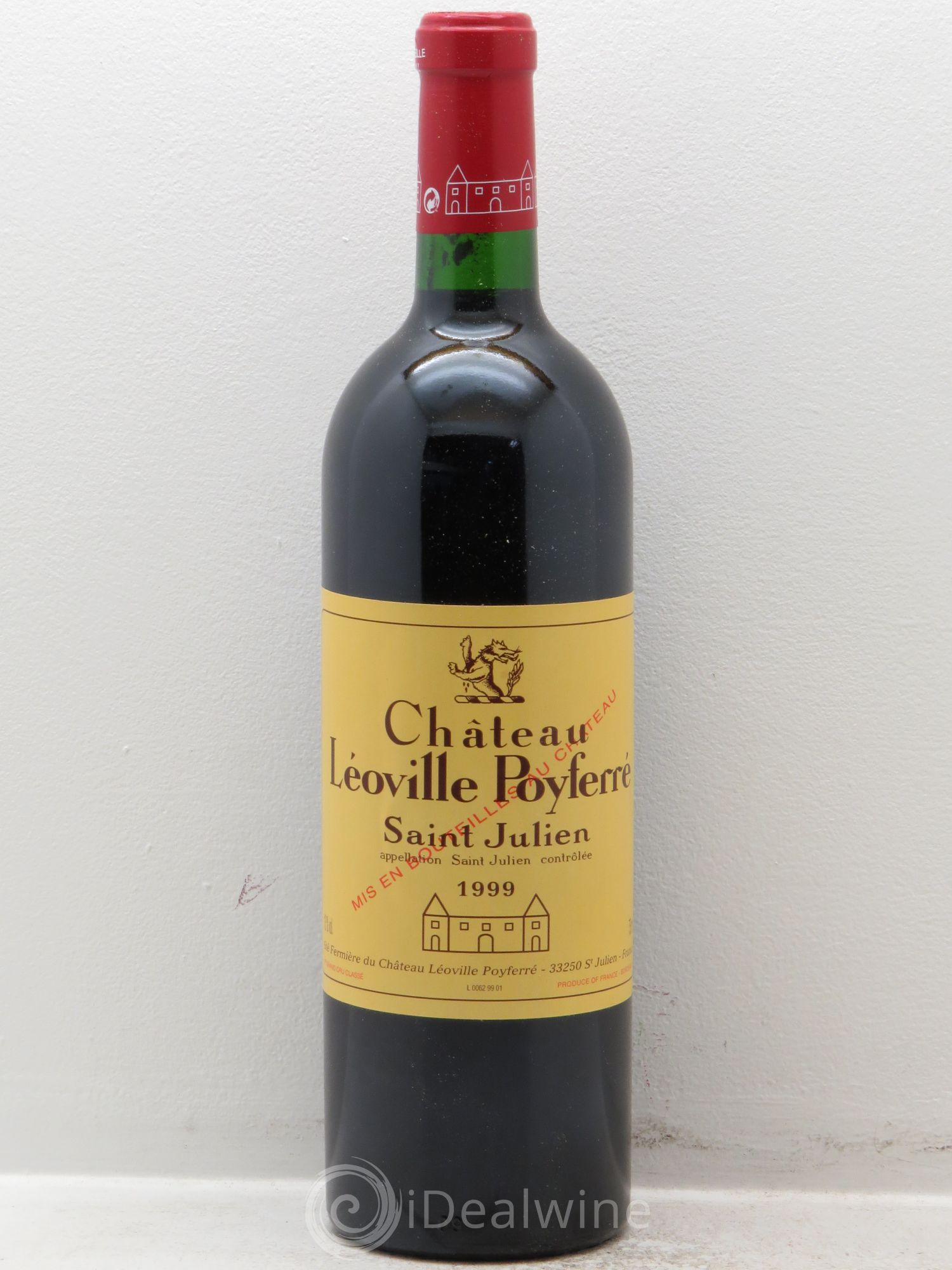 Château Léoville Poyferré 2ème Grand Cru Classé 1999 - Lot de 12 bouteilles - 0