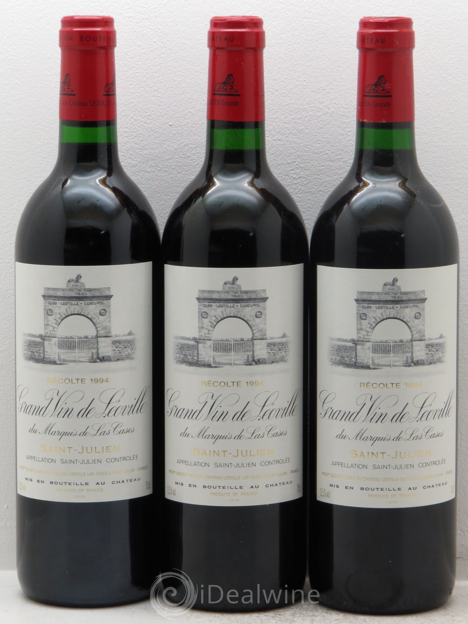 Château Léoville Las Cases 2ème Grand Cru Classé 1994 - Lot de 12 bouteilles - 1