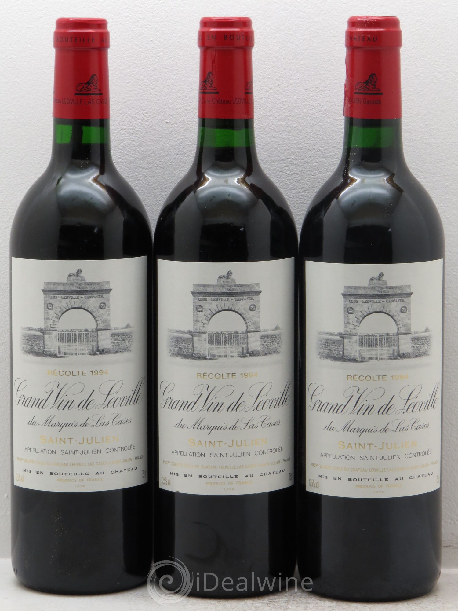 Château Léoville Las Cases 2ème Grand Cru Classé 1994 - Lot de 12 bouteilles - 3