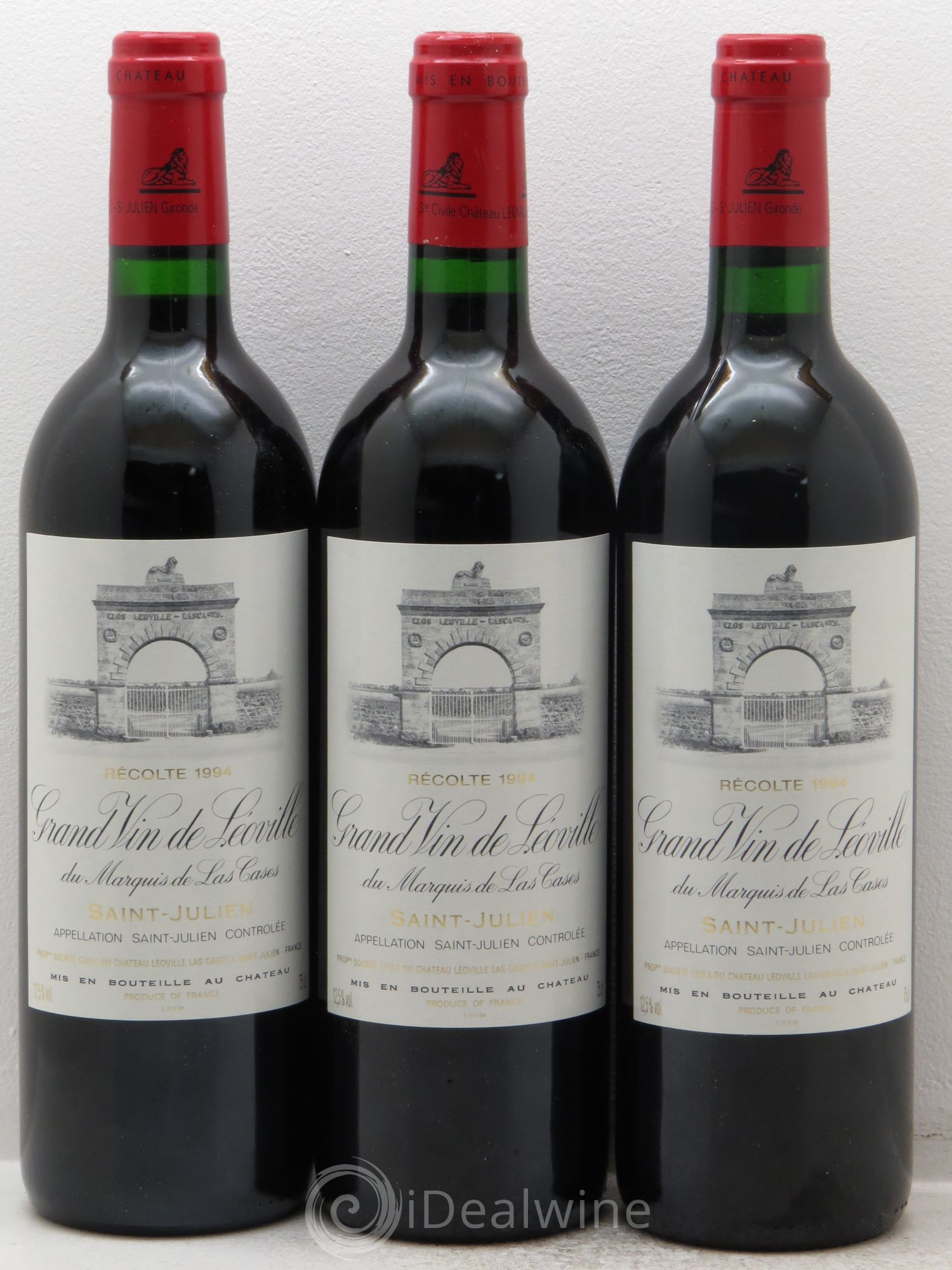 Château Léoville Las Cases 2ème Grand Cru Classé 1994 - Lot de 12 bouteilles - 4