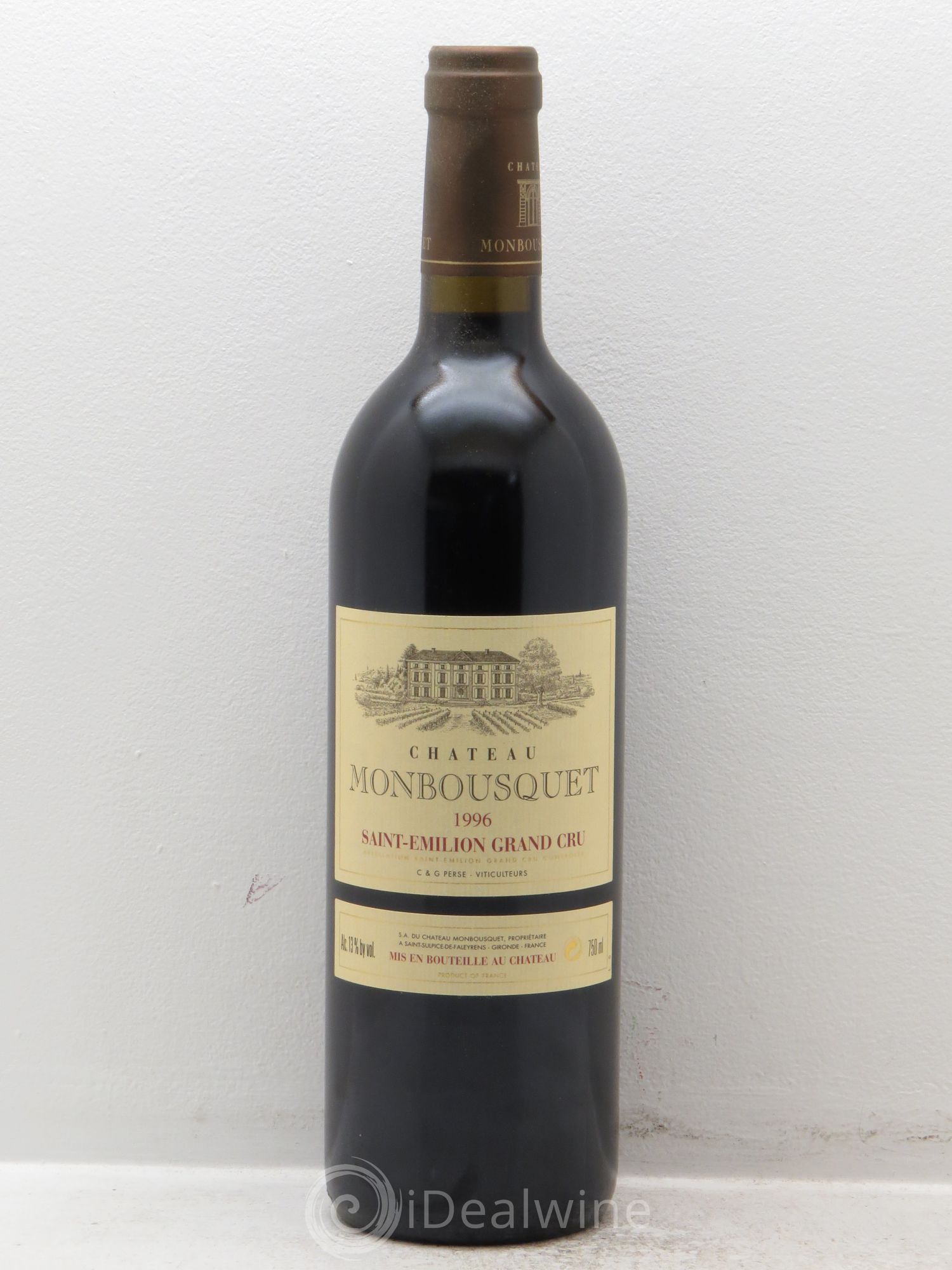 Château Monbousquet Grand Cru Classé 1996 - Lot de 6 bouteilles - 0