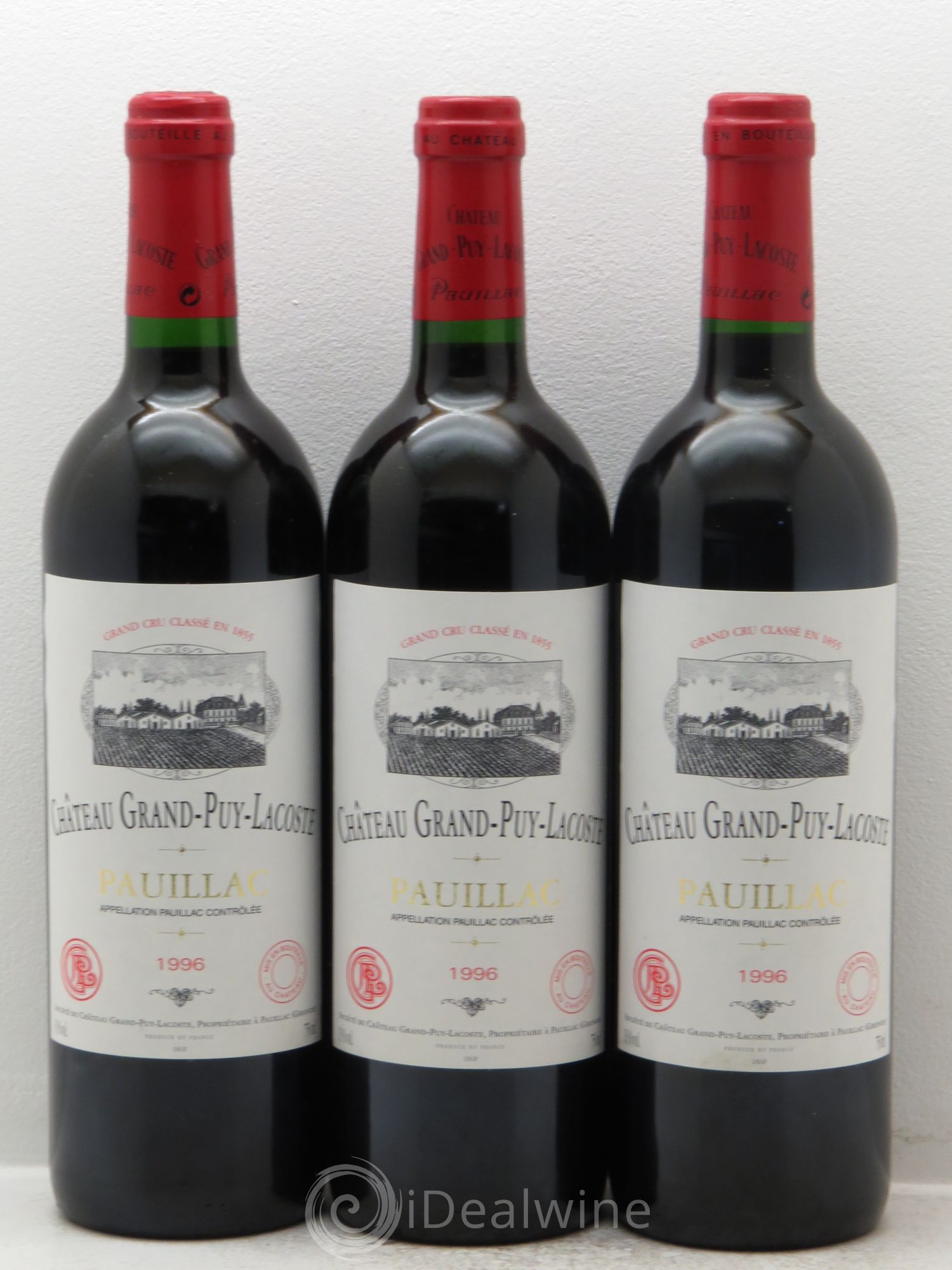 Château Grand Puy Lacoste 5ème Grand Cru Classé 1996 - Lot de 12 bouteilles - 4