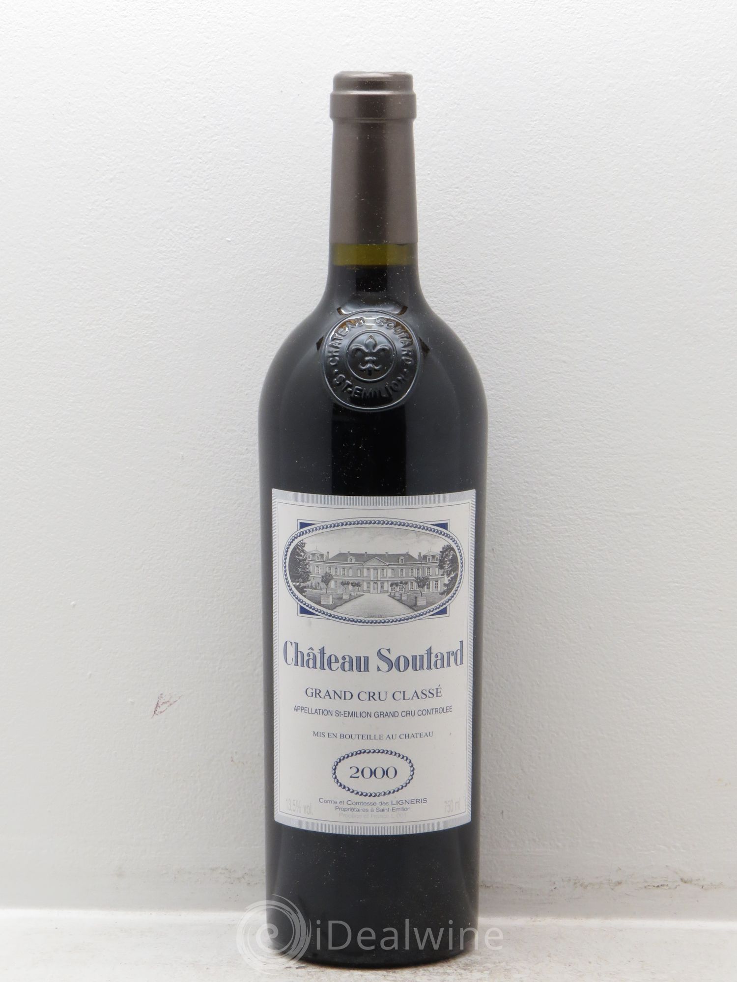 Château Soutard Grand Cru Classé 2000 - Lot de 6 bouteilles - 0