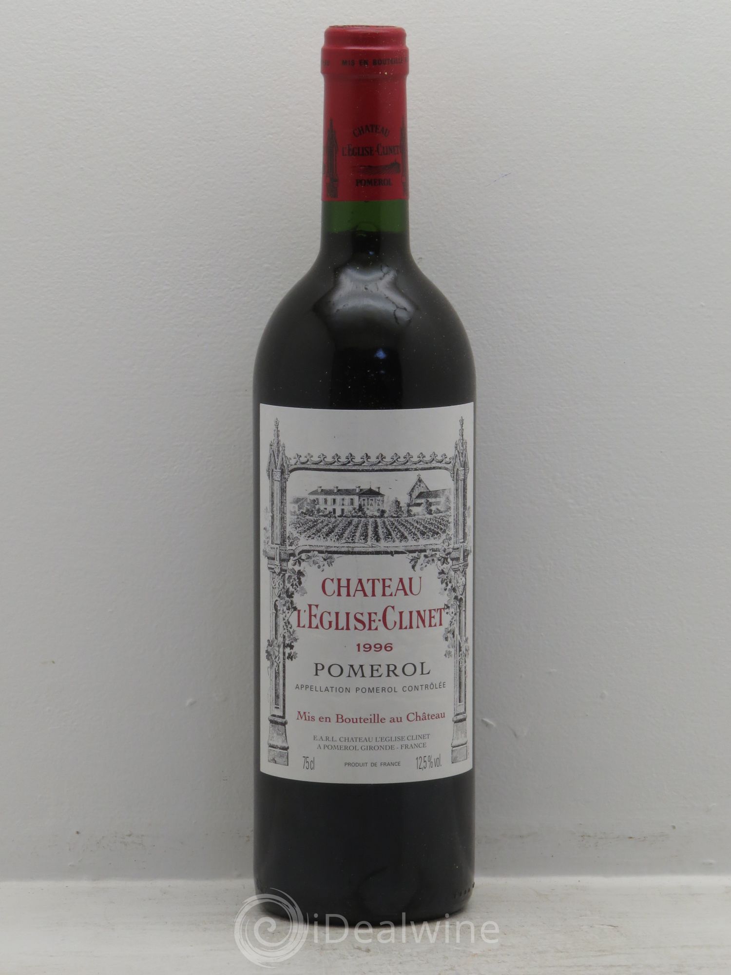 Château l' Église Clinet 1996 - Lot de 6 bouteilles - 0