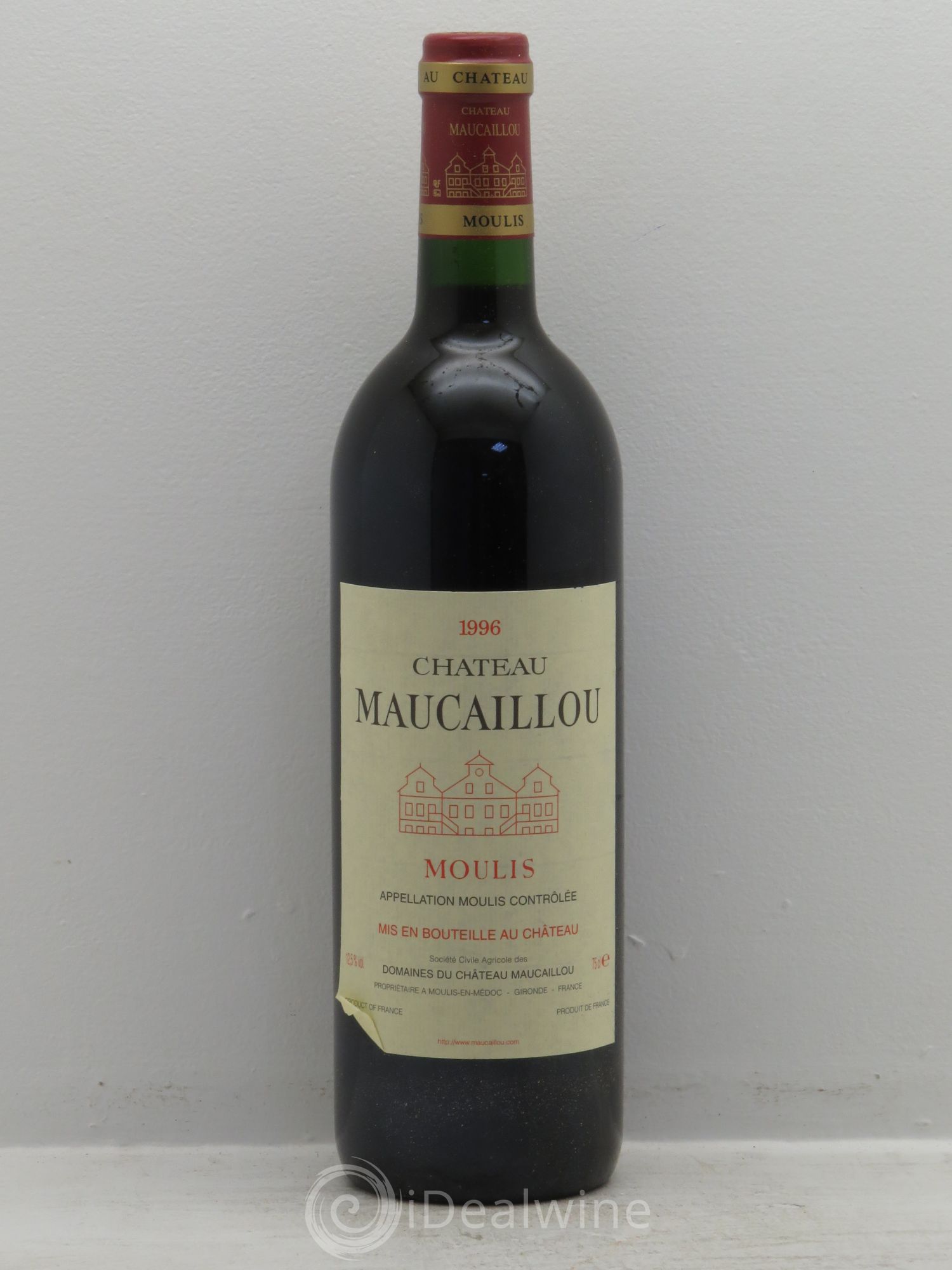 Château Maucaillou 1996 - Lot de 6 bouteilles - 0