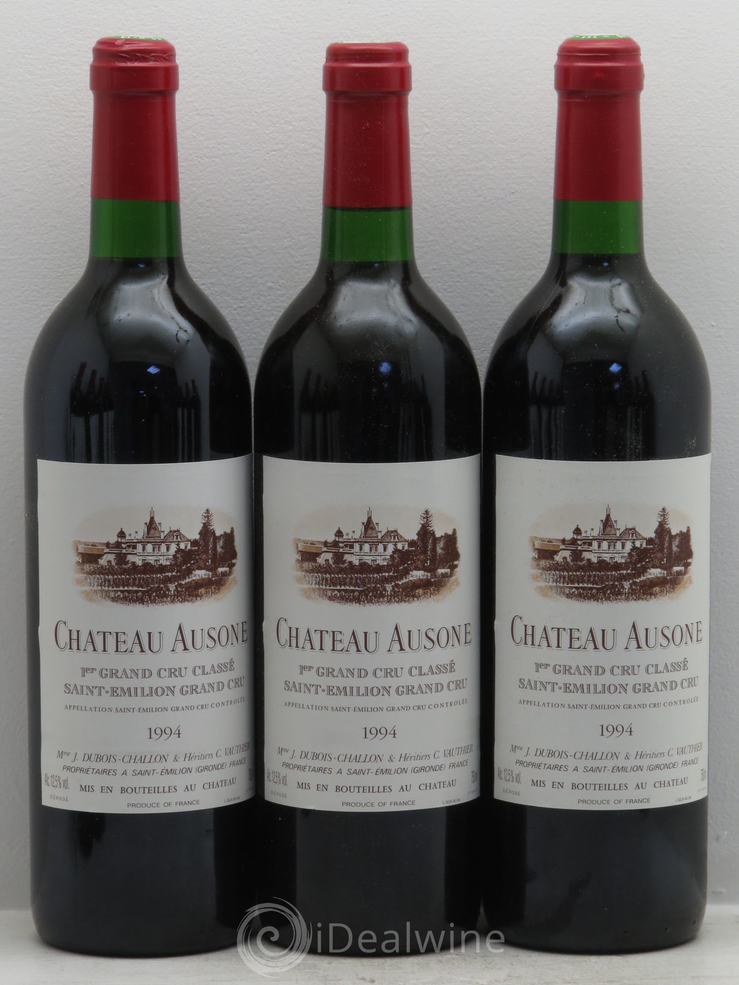 Château Ausone 1er Grand Cru Classé A 1994 - Lot de 12 bouteilles - 1