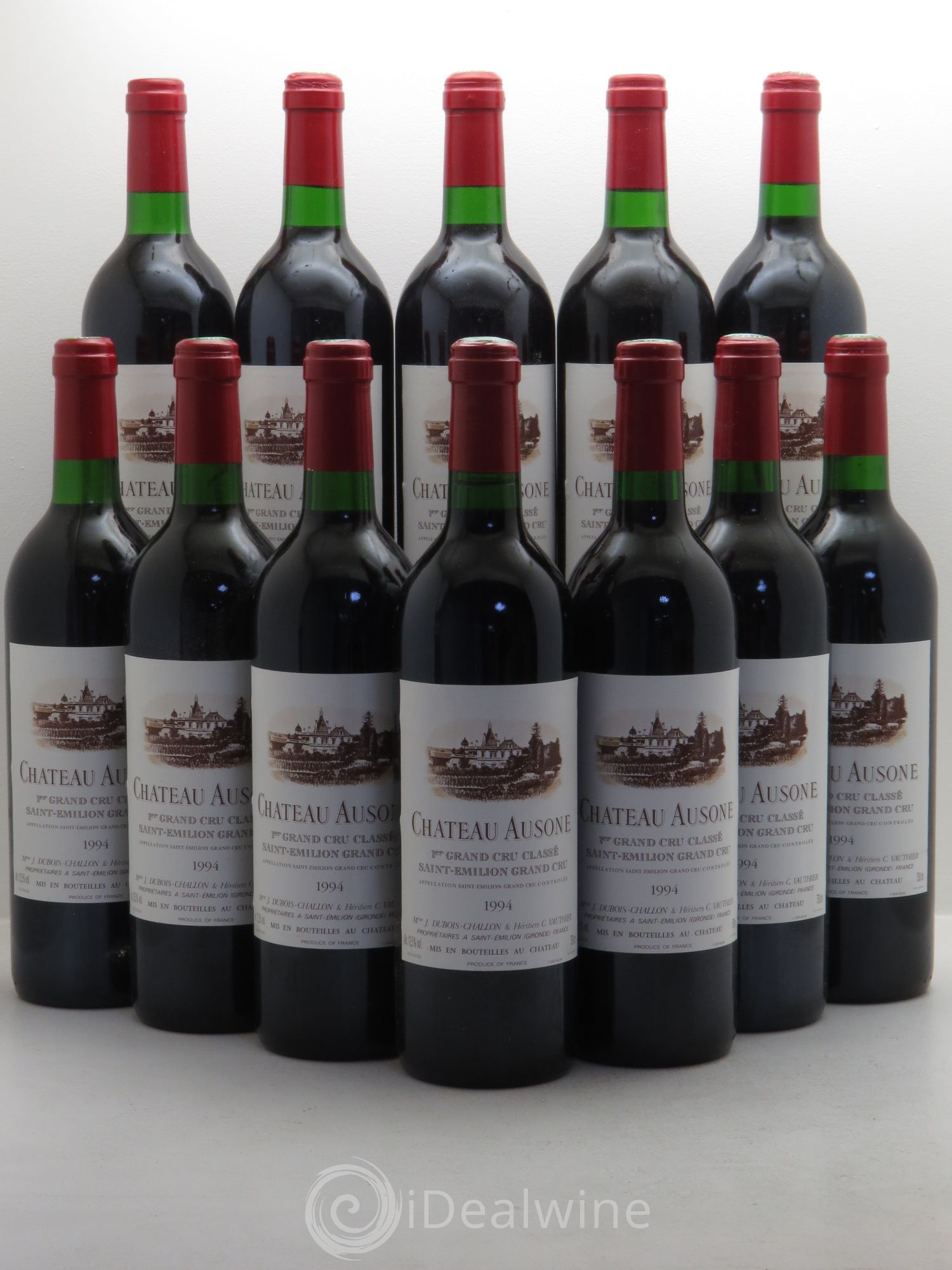 Château Ausone 1er Grand Cru Classé A 1994 - Lot de 12 bouteilles - 0