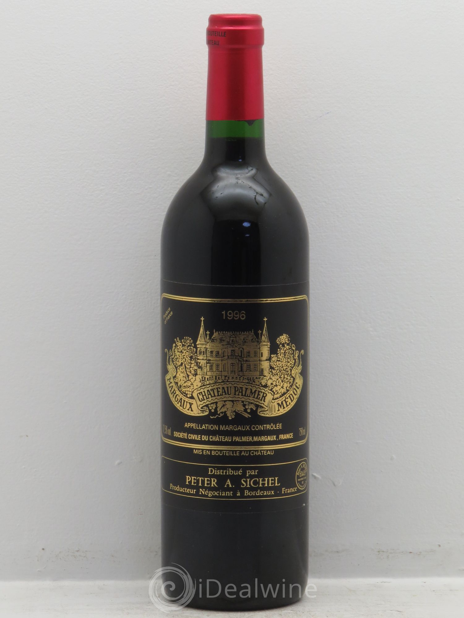 Château Palmer 3ème Grand Cru Classé 1996 - Lot de 6 bouteilles - 0