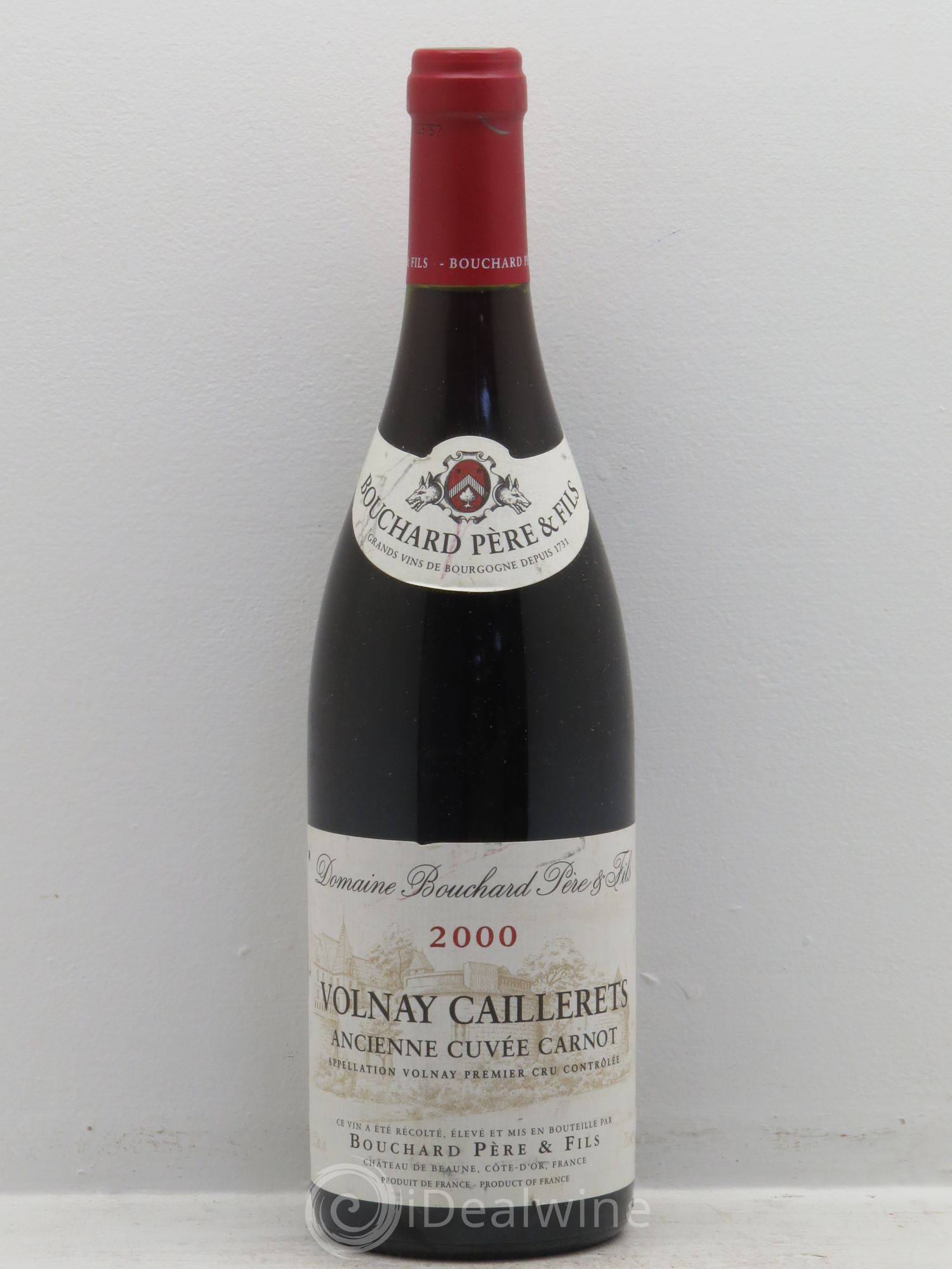 Volnay 1er Cru Caillerets - Ancienne Cuvée Carnot Bouchard Père & Fils 2000 - Lot de 1 bouteille - 0