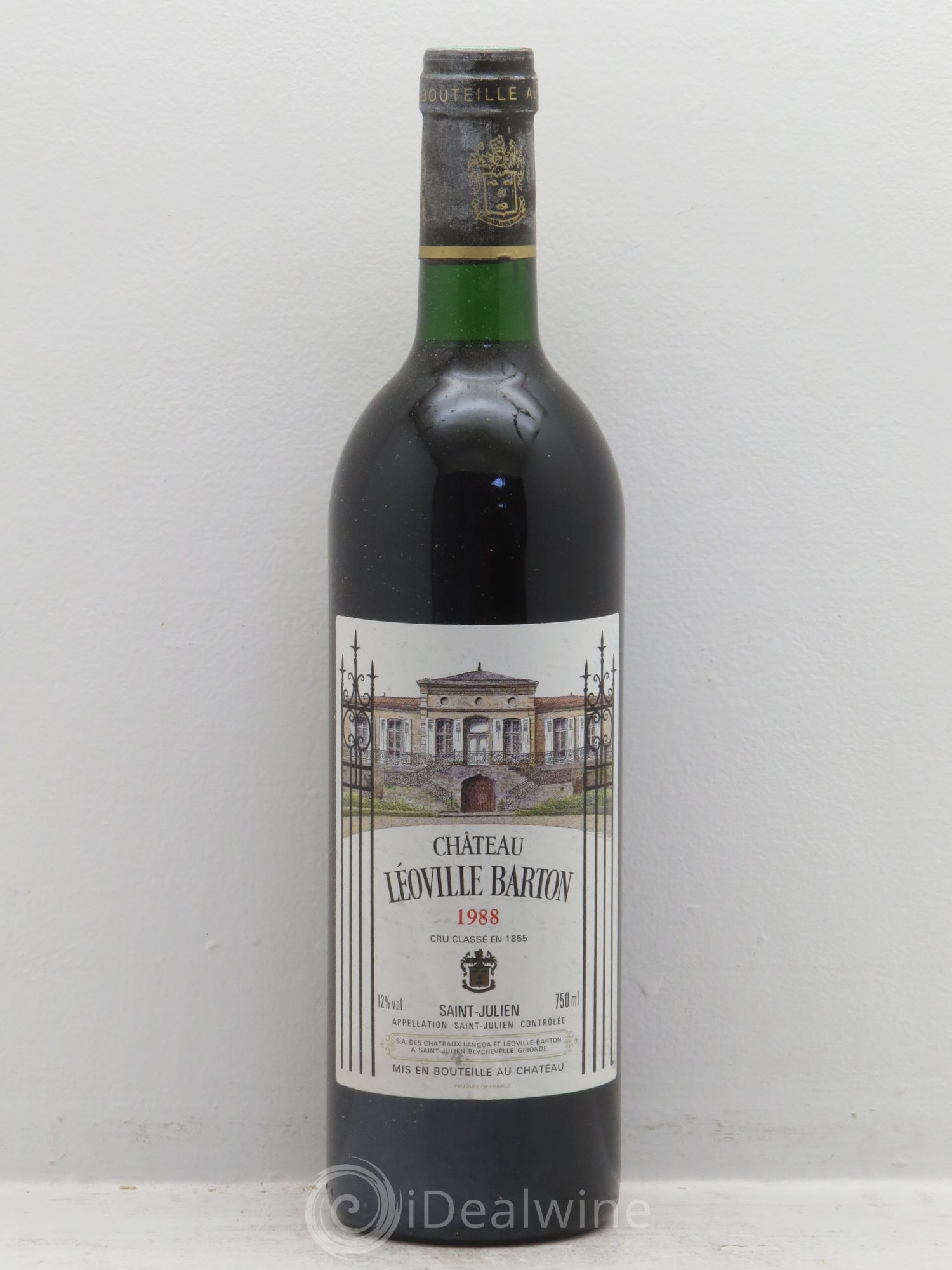Château Léoville Barton 2ème Grand Cru Classé 1988 - Lot de 12 bouteilles - 0