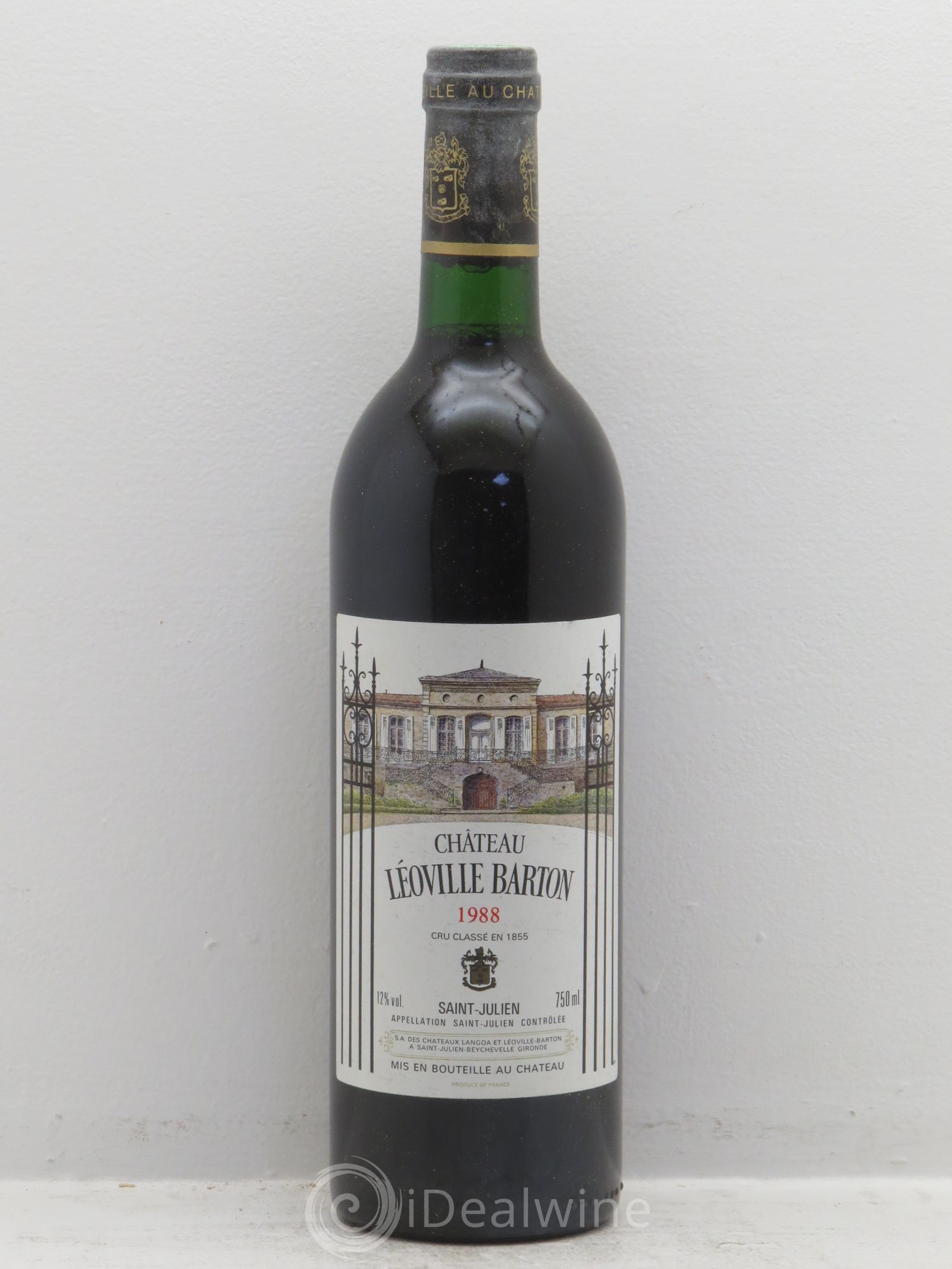 Château Léoville Barton 2ème Grand Cru Classé 1988 - Lot de 12 bouteilles - 0