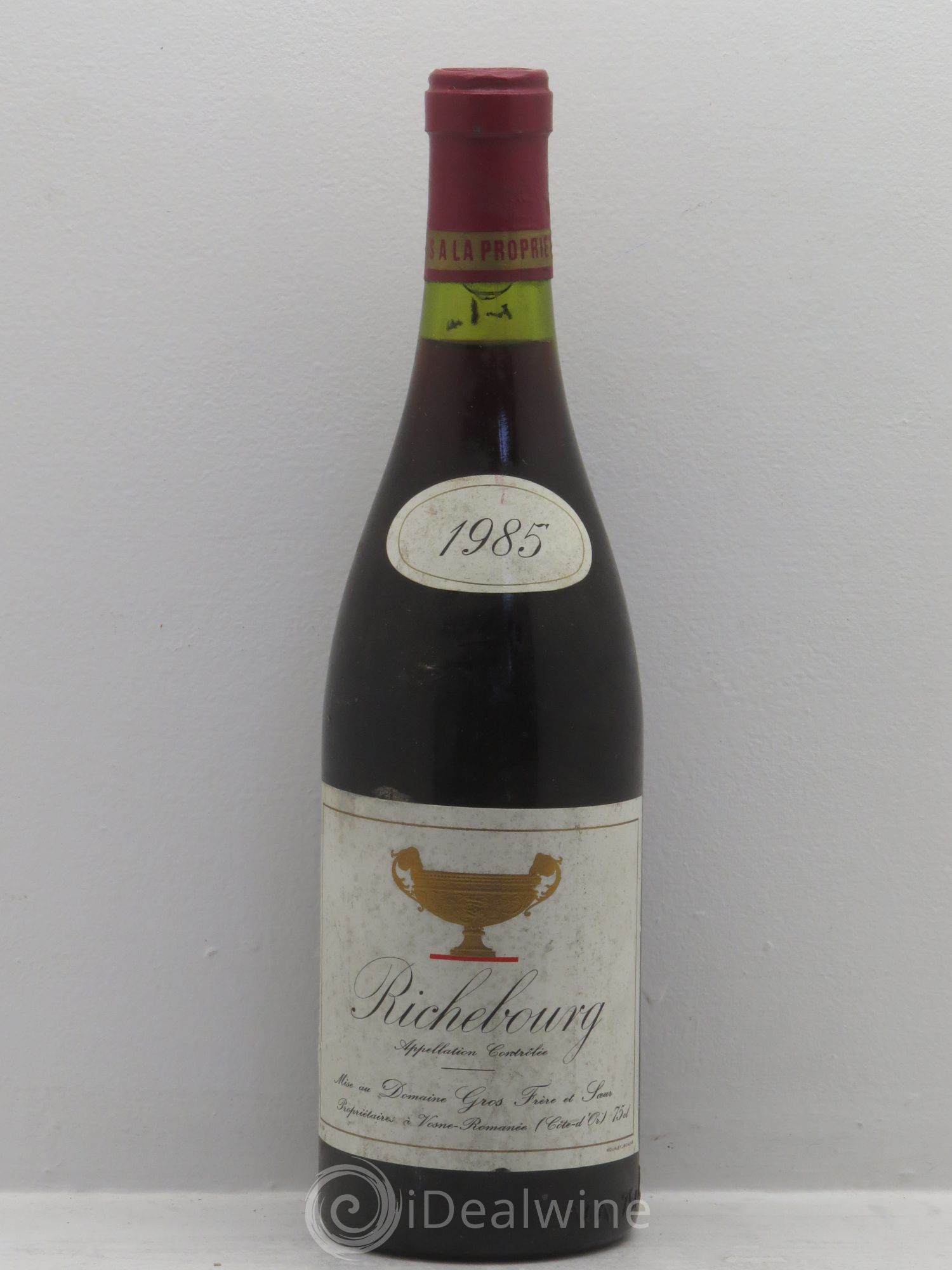 Richebourg Grand Cru Gros Frère & Soeur 1985 - Lot de 1 bouteille - 0