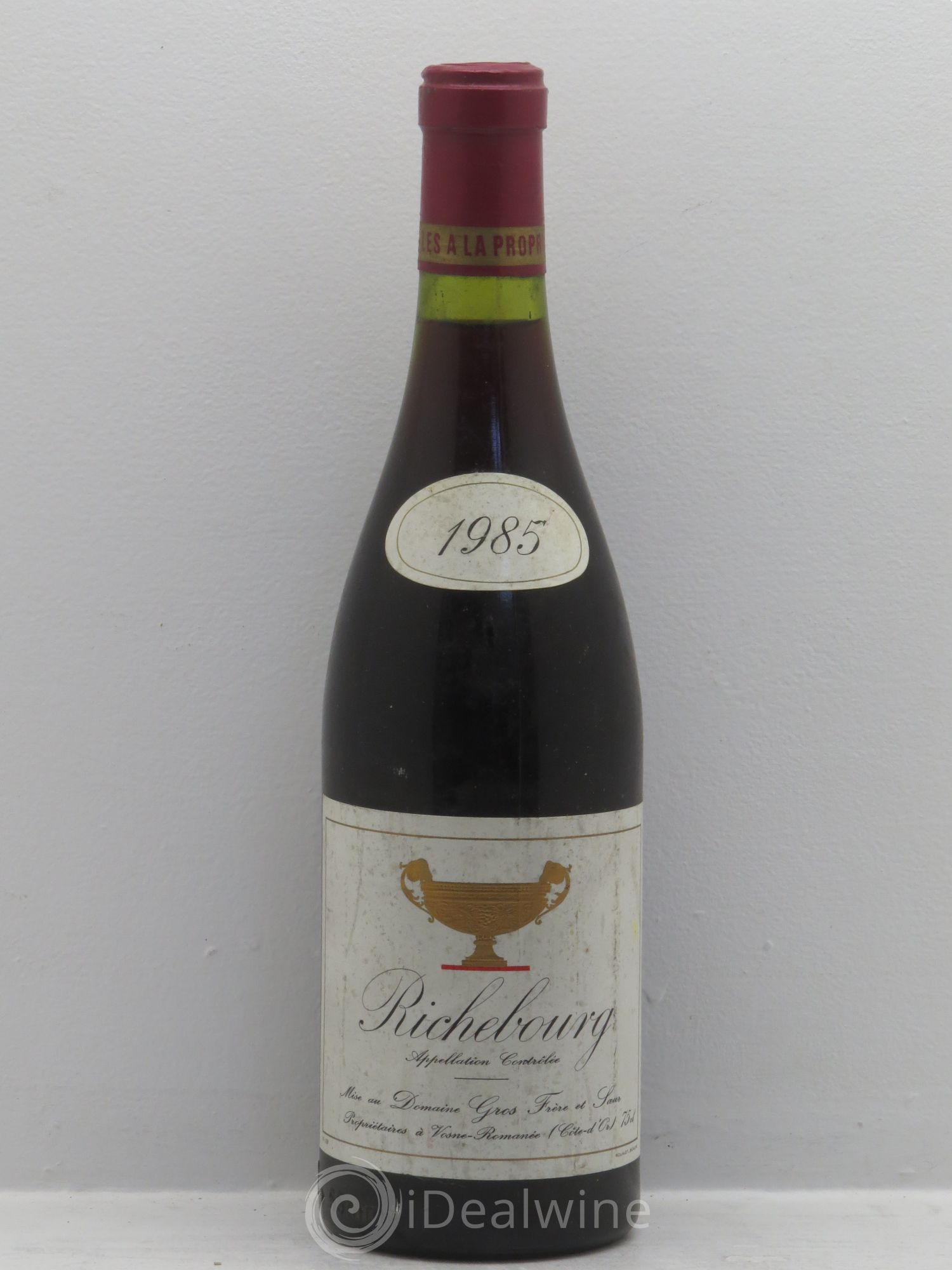 Richebourg Grand Cru Gros Frère & Soeur 1985 - Lot de 1 bouteille - 0