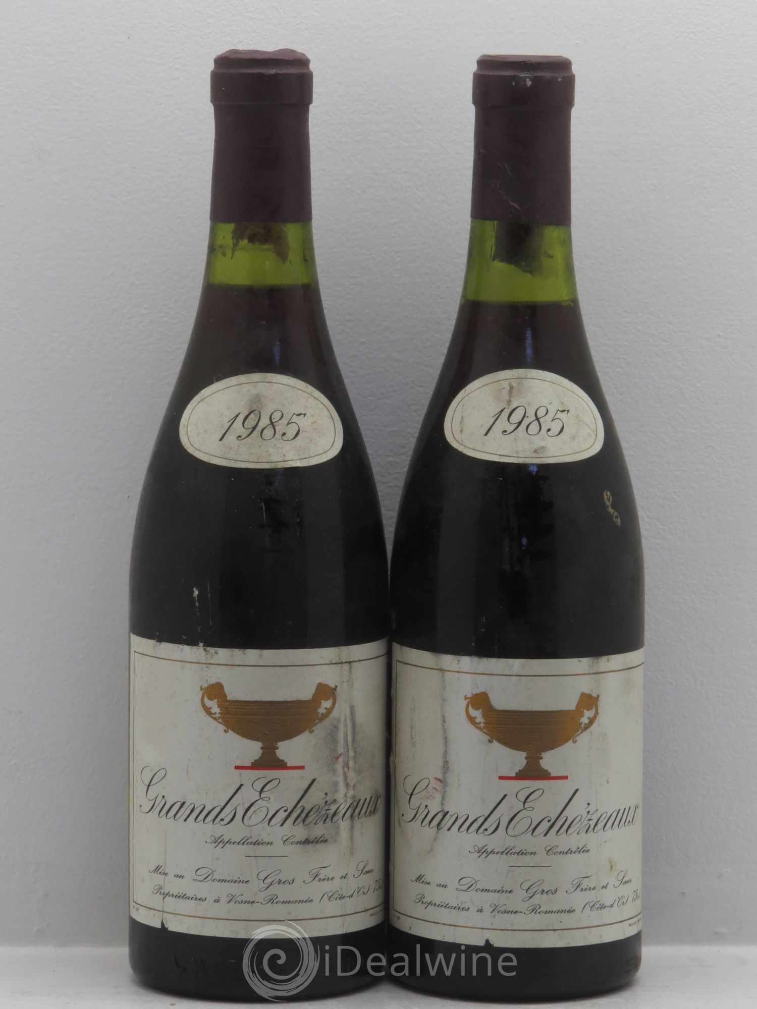 Grands-Echezeaux Grand Cru Gros Frère & Soeur 1985 - Lot de 2 bouteilles - 0