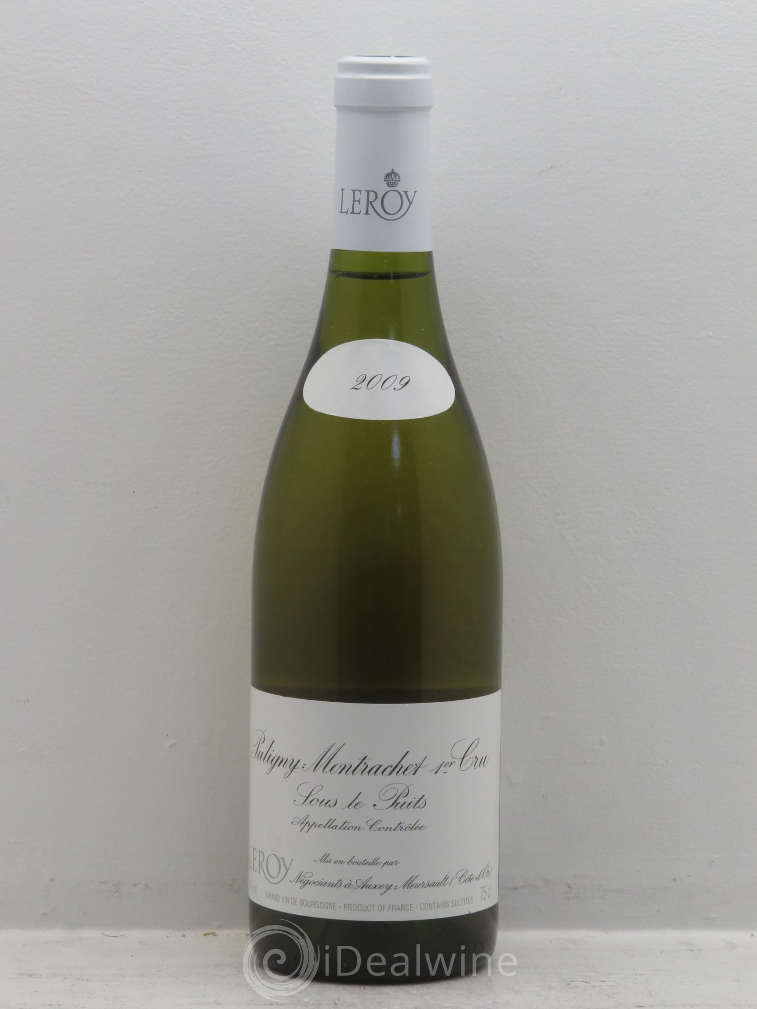 Puligny-Montrachet 1er Cru Leroy SA 2009 - Lot de 1 bouteille - 0