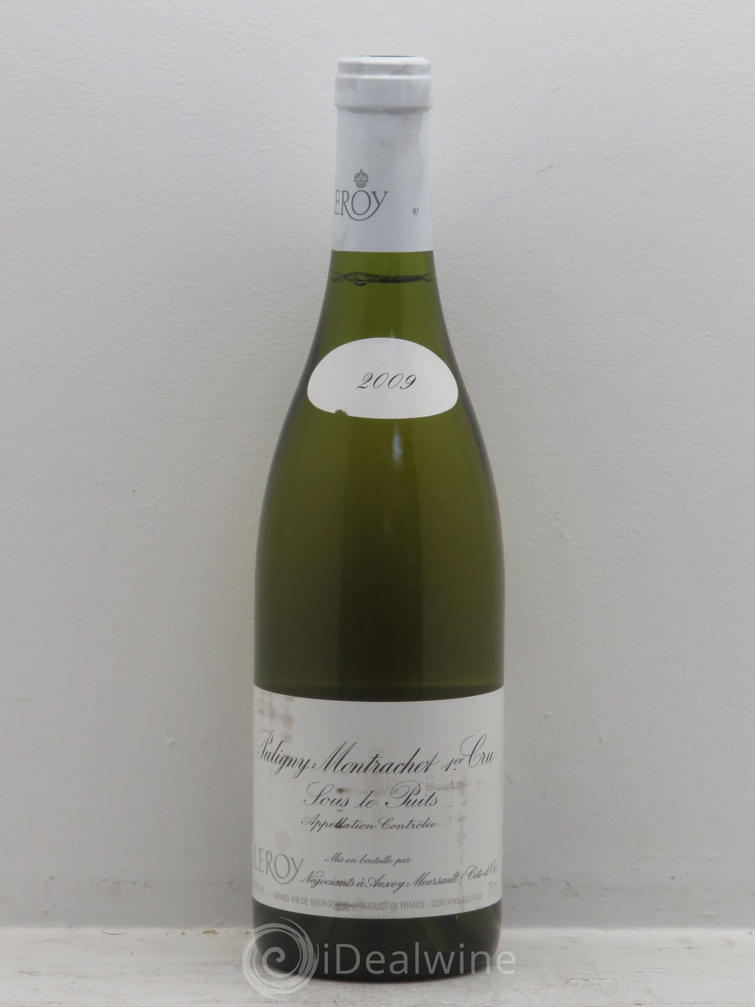 Puligny-Montrachet 1er Cru Leroy SA 2009 - Lot de 1 bouteille - 0