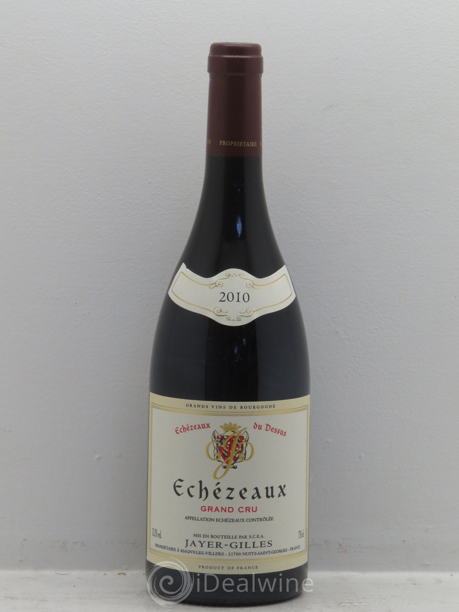 Echezeaux Grand Cru Jayer-Gilles 2010 - Lot de 1 bouteille - 0