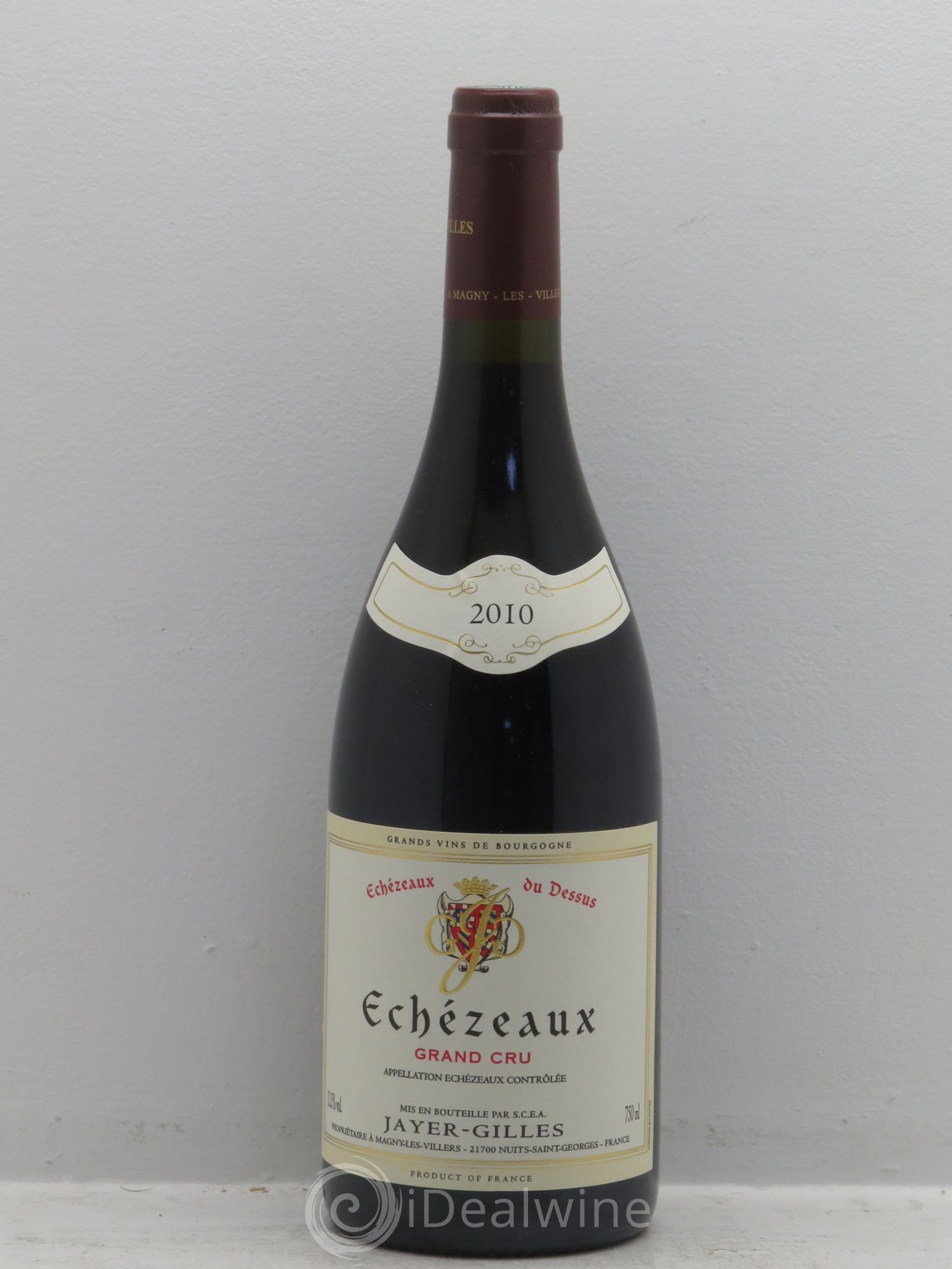 Echezeaux Grand Cru Jayer-Gilles 2010 - Lot de 1 bouteille - 0